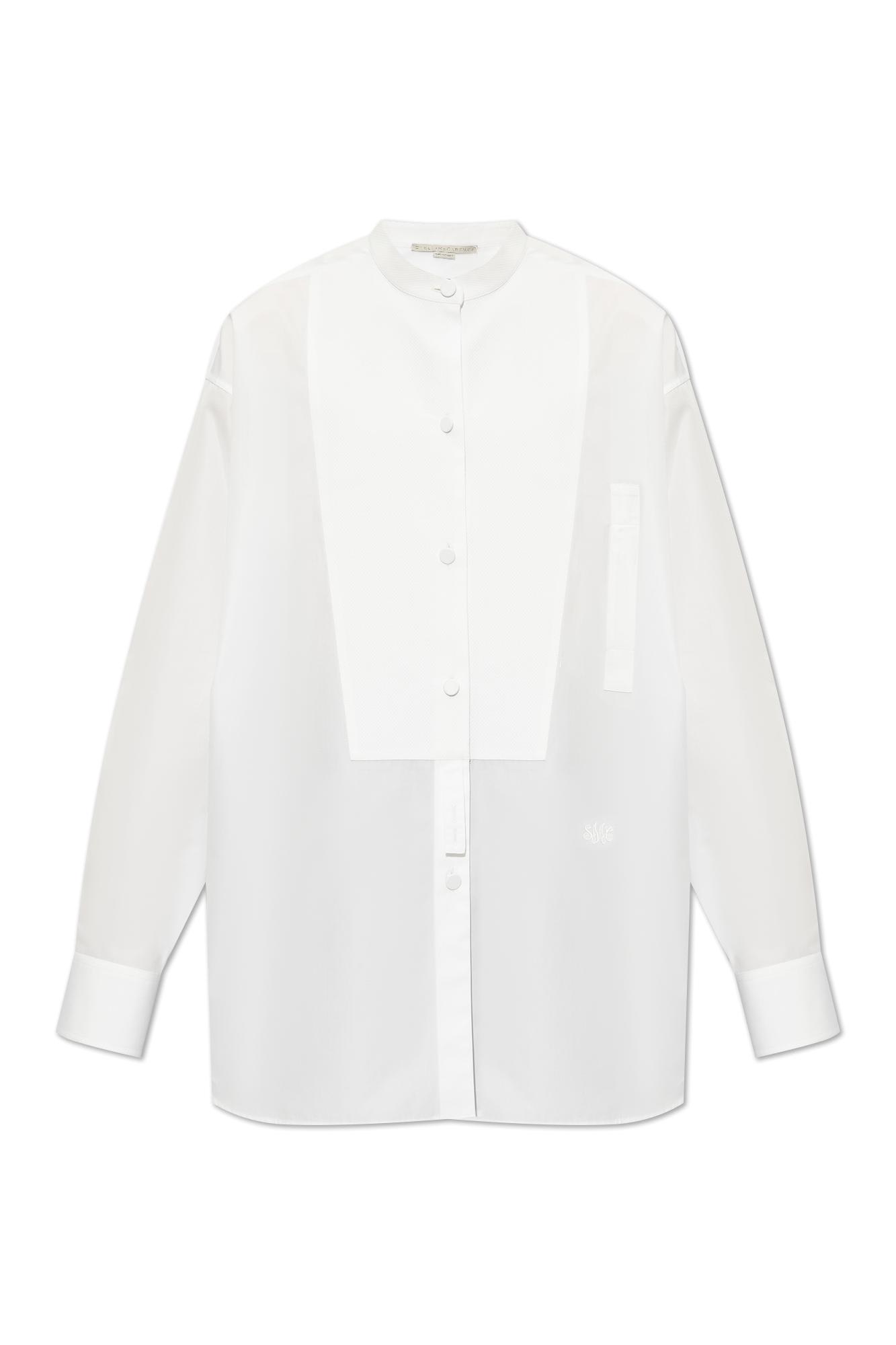 Shop Stella Mccartney Oversize Shirt In White