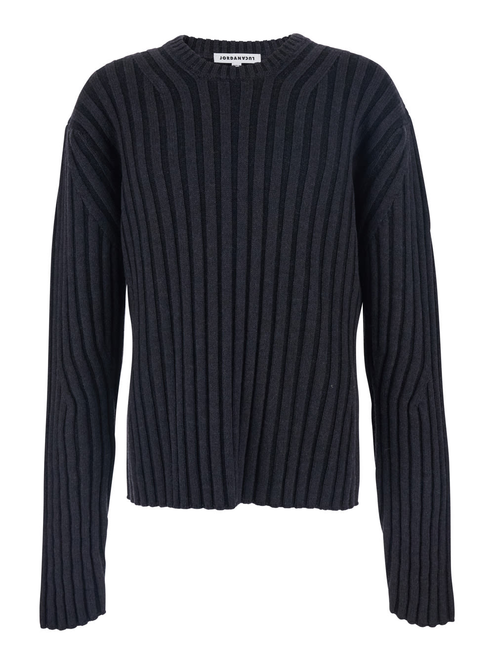 Jordanluca Rib Ktitted In Black