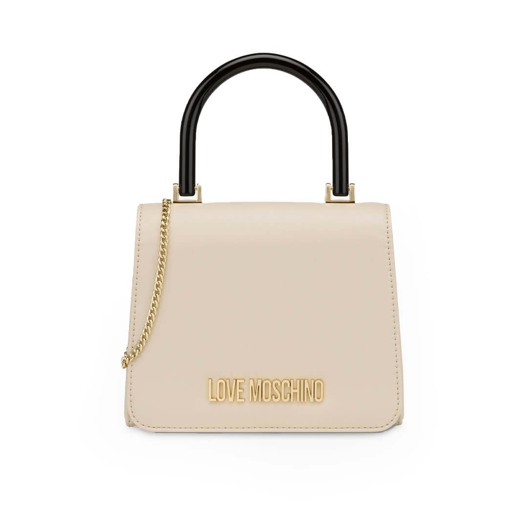 Love Moschino Ivory Handbag