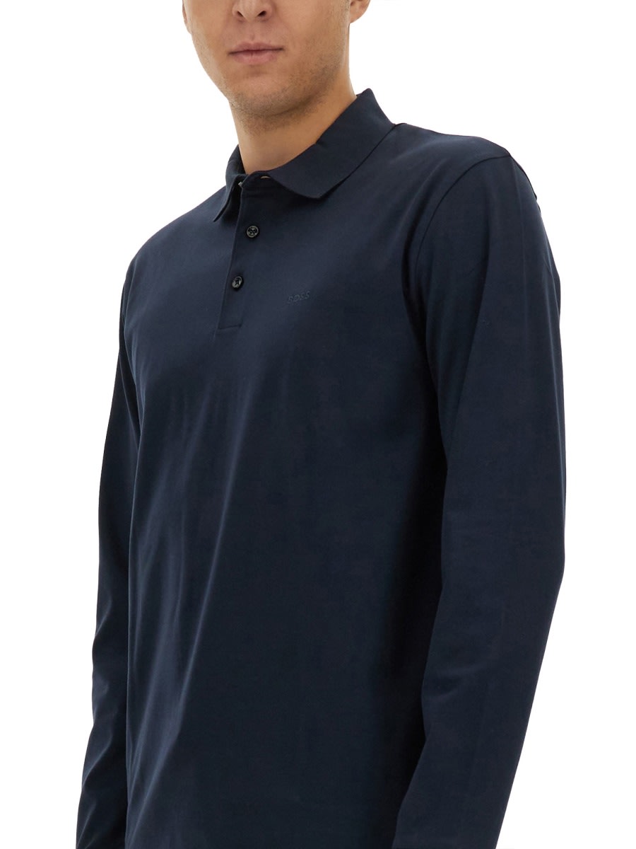 Hugo Boss Polo "pado 30" In Blue