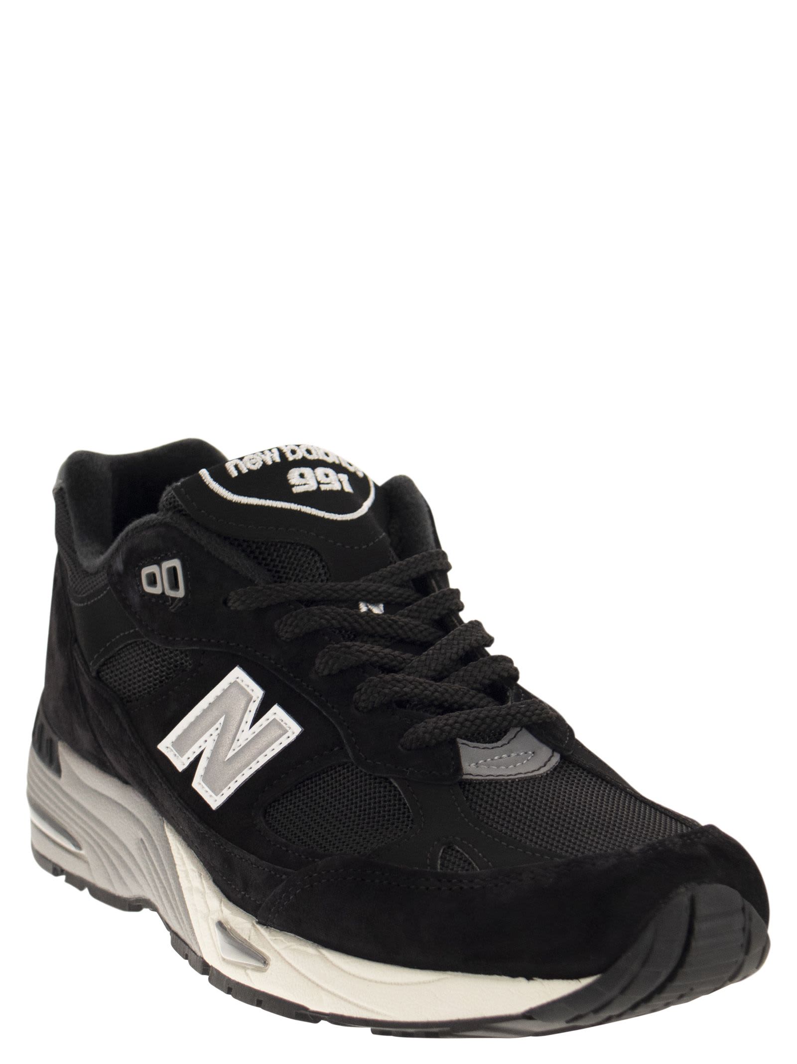 Shop New Balance 991 - Sneakers In Black