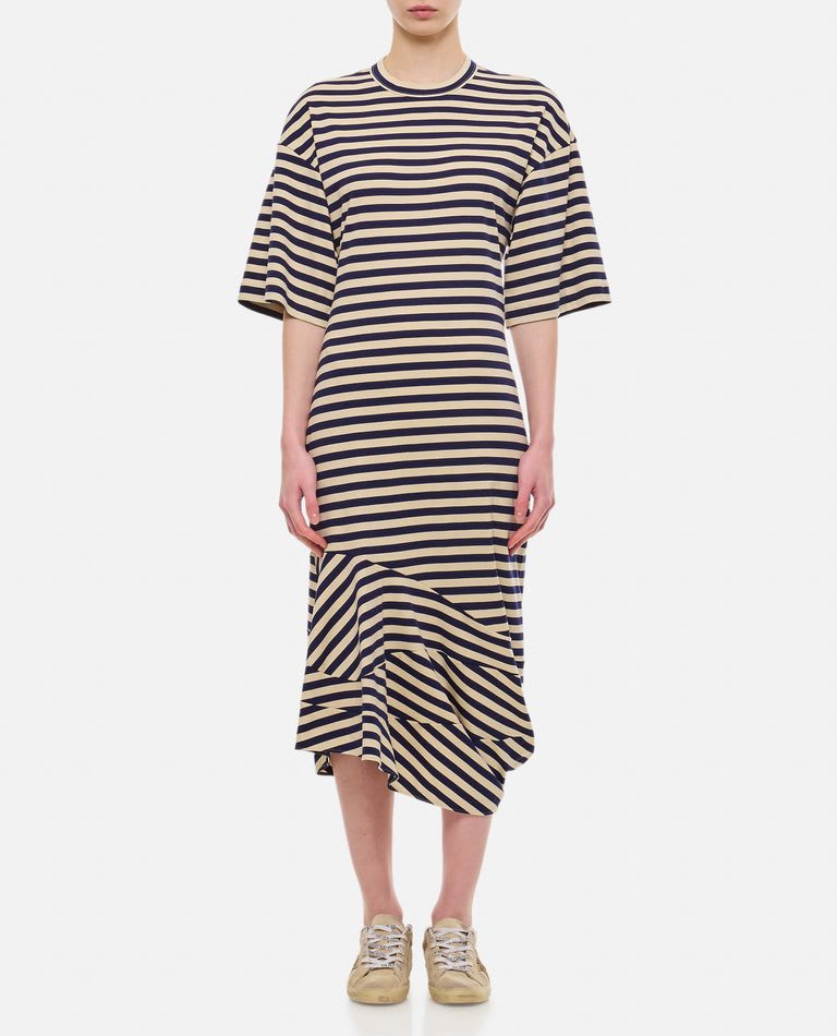 Striped Midi Dress