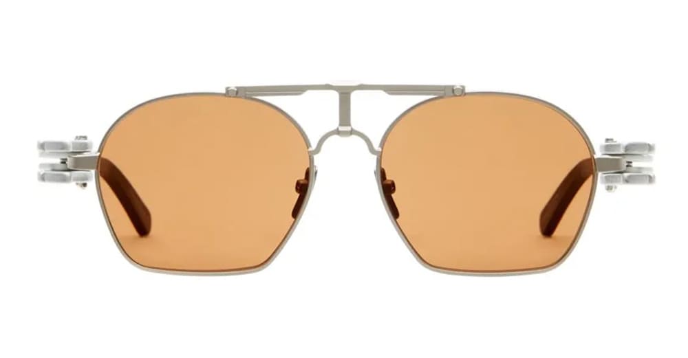 Eyewear Object 024 - Silver Matt Sunglasses