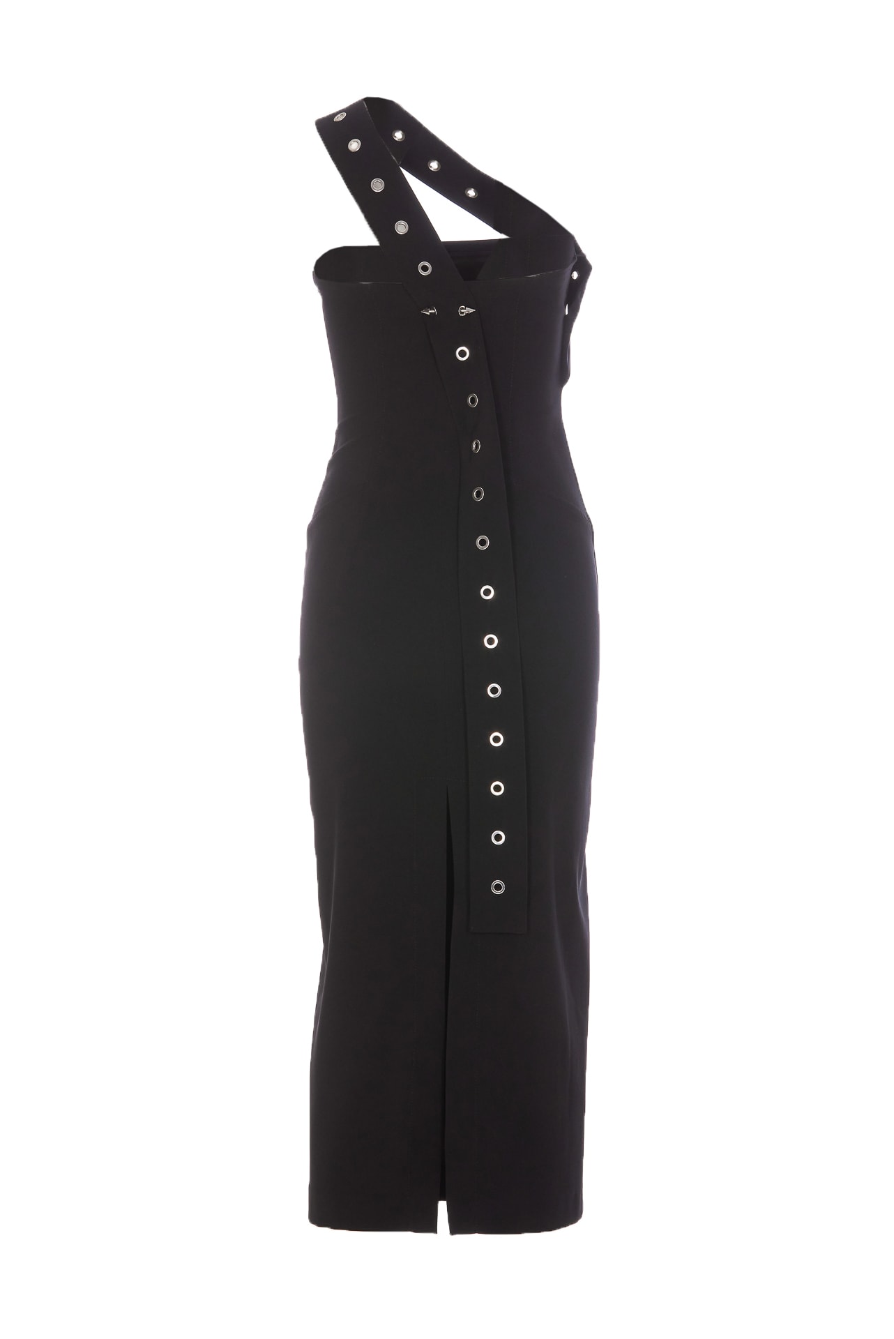 Shop Patrizia Pepe Dress In Black