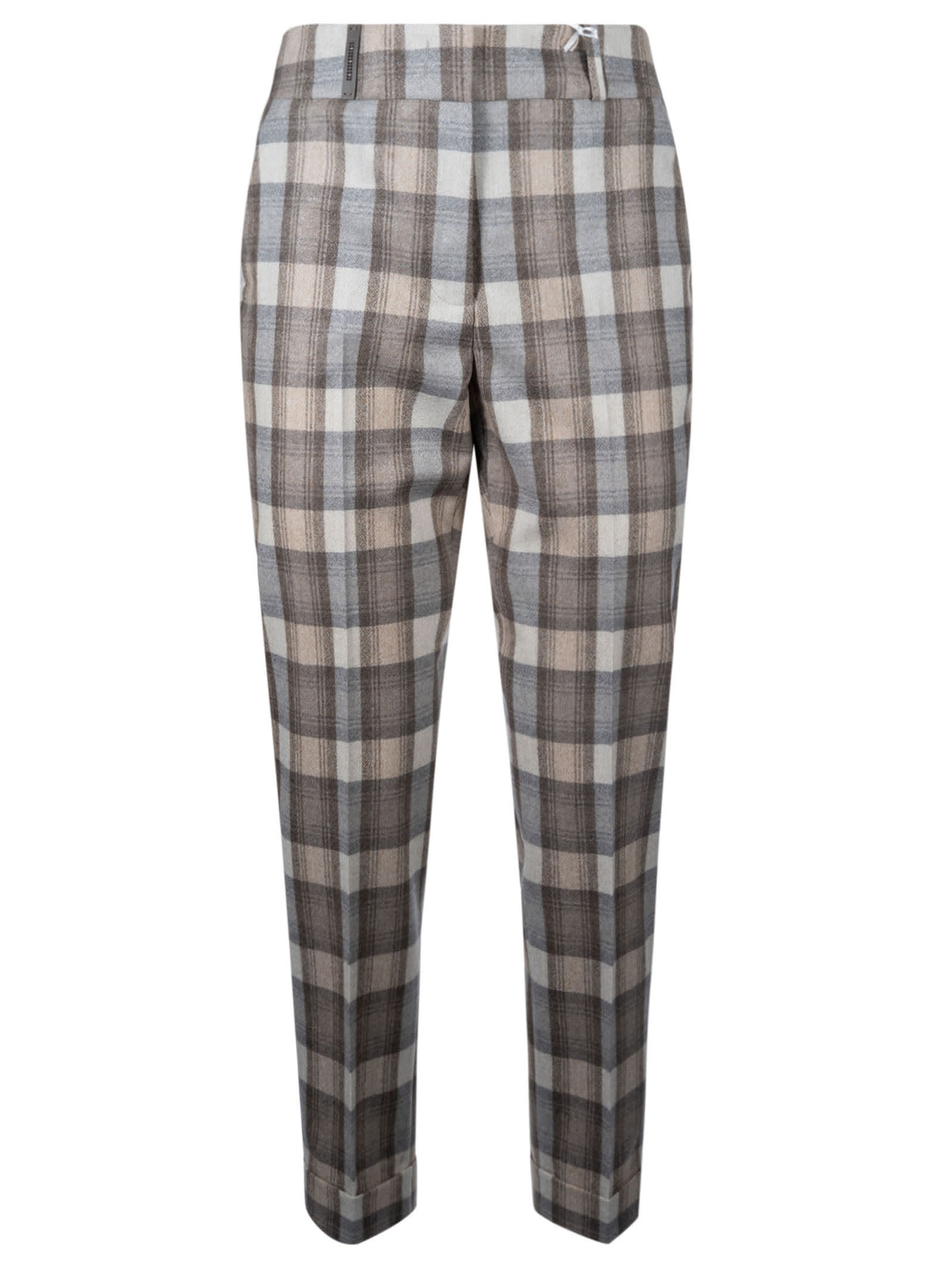 Checked Trousers