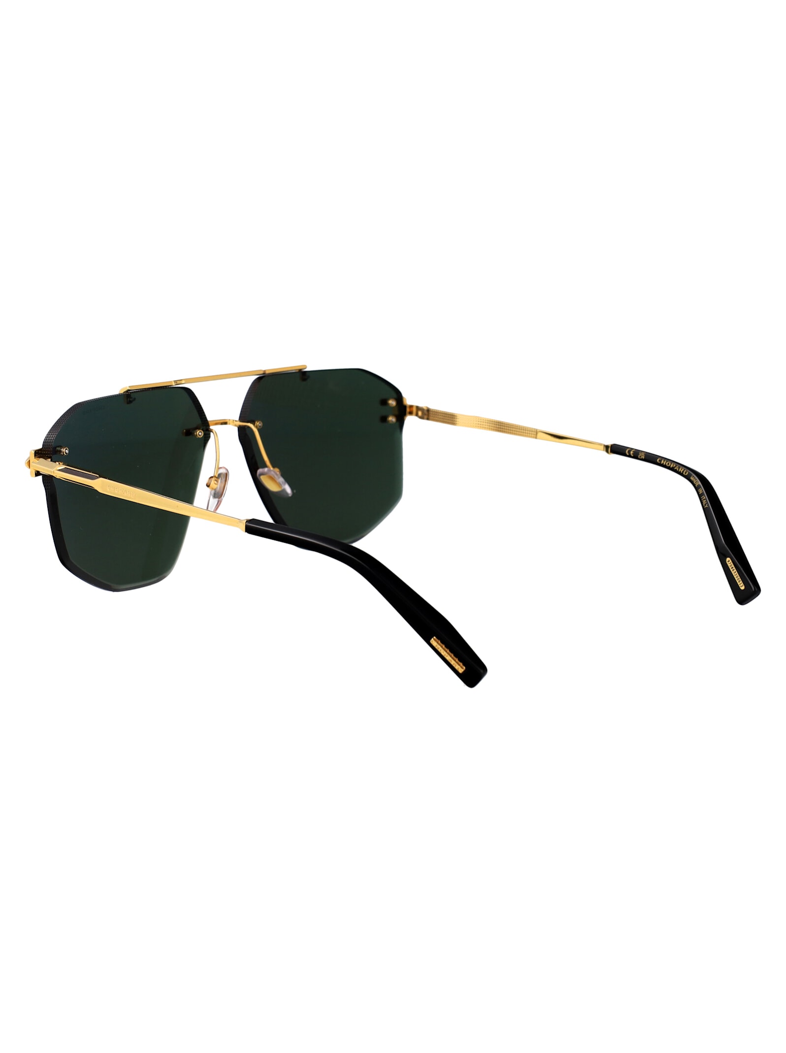 Chopard Schl23 Sunglasses In Gold