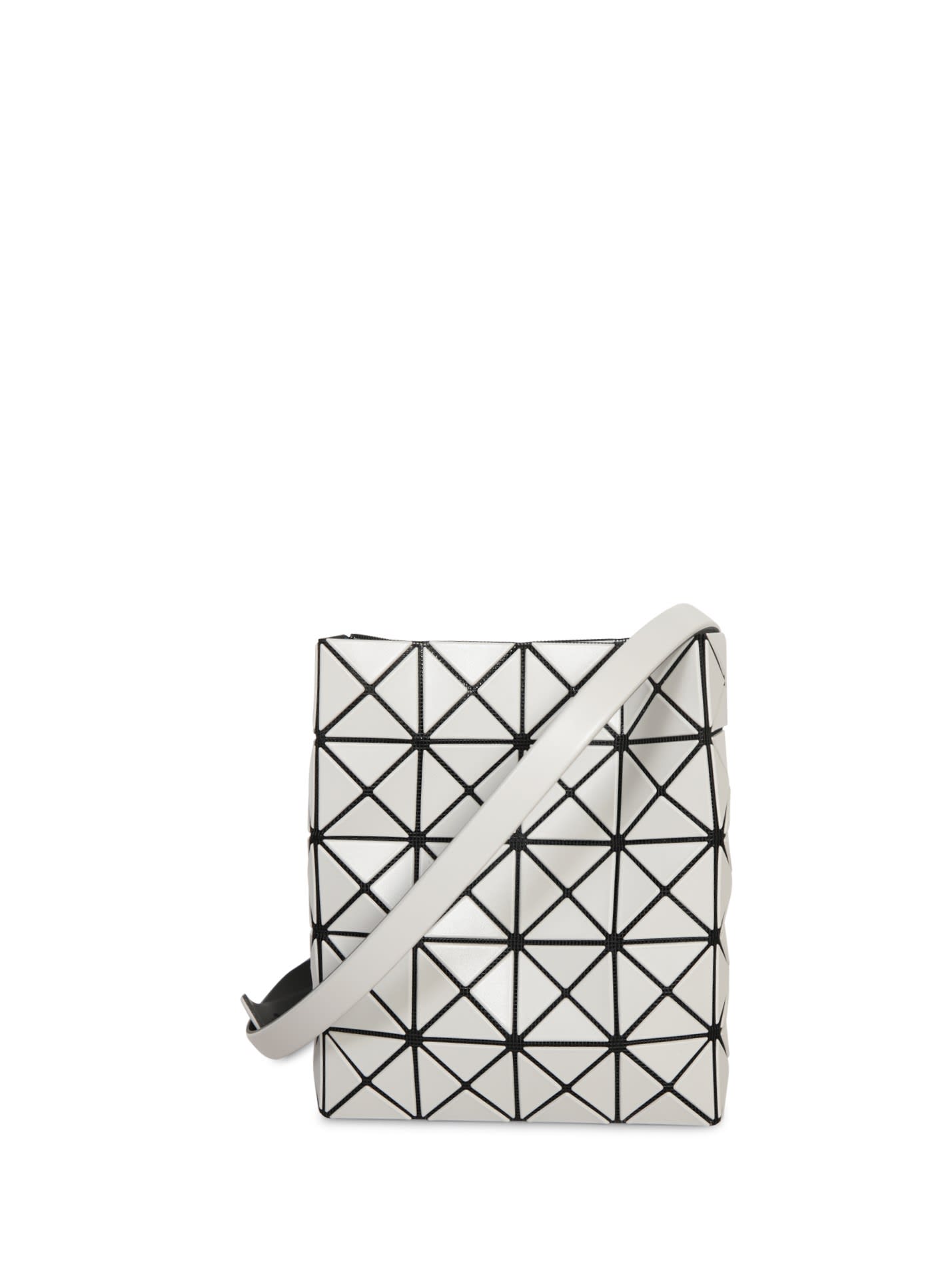 Prism Matte Grey Shoulder Bag