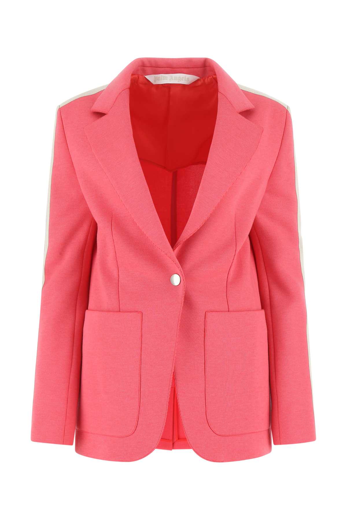 Pink Cotton Blend Jacket