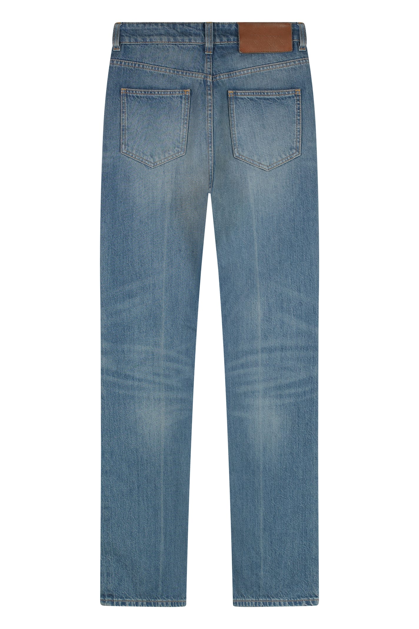 Shop Victoria Beckham Julia High-rise Flared Jeans