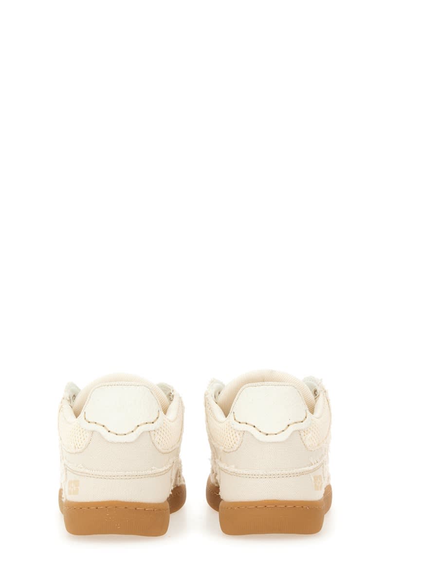 Ganni 08 Canvas Sneaker In White