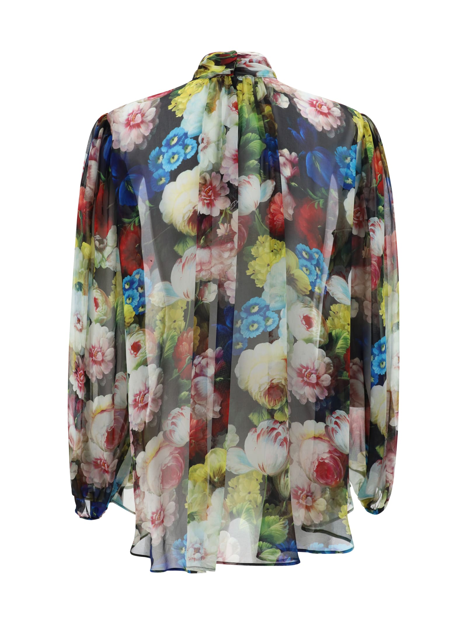 Shop Dolce & Gabbana Blouse Shirt In Multicolour