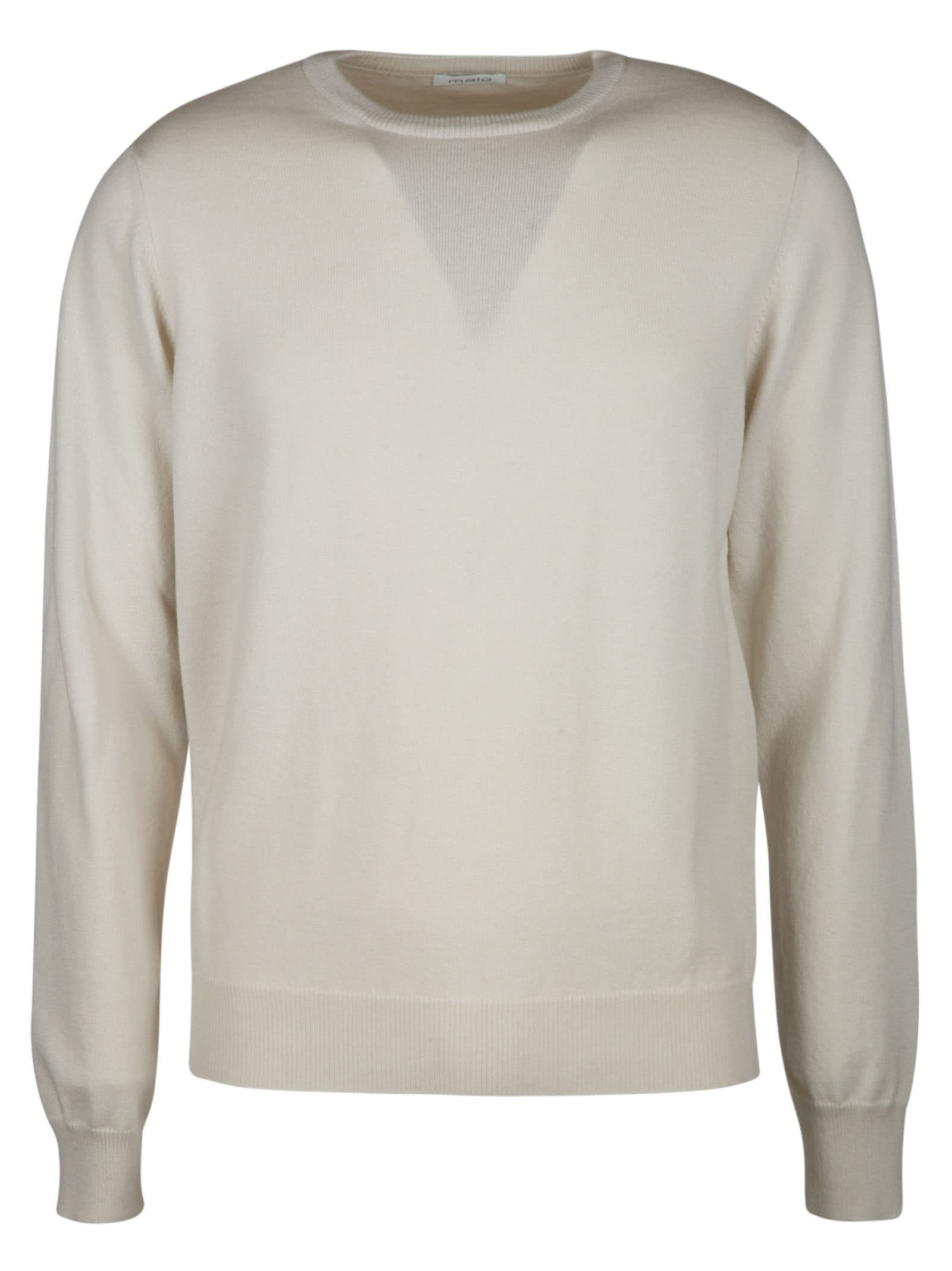 Malo Plain Ribbed Sweater