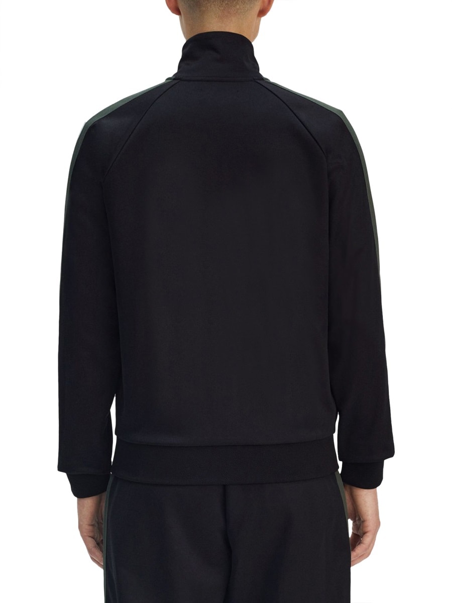 Fred Perry Sports Jacket In Black