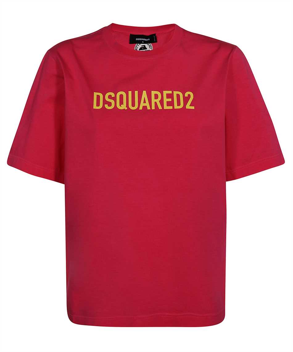 Dsquared2 Crew-neck T-shirt In Red