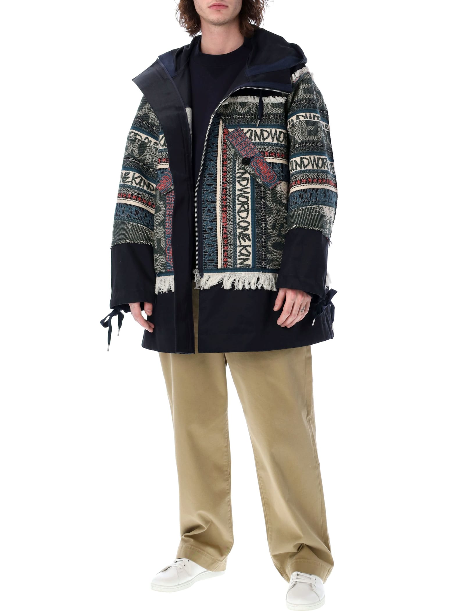 sacai Eric Haze Jacquard Hooded Blouson - アウター