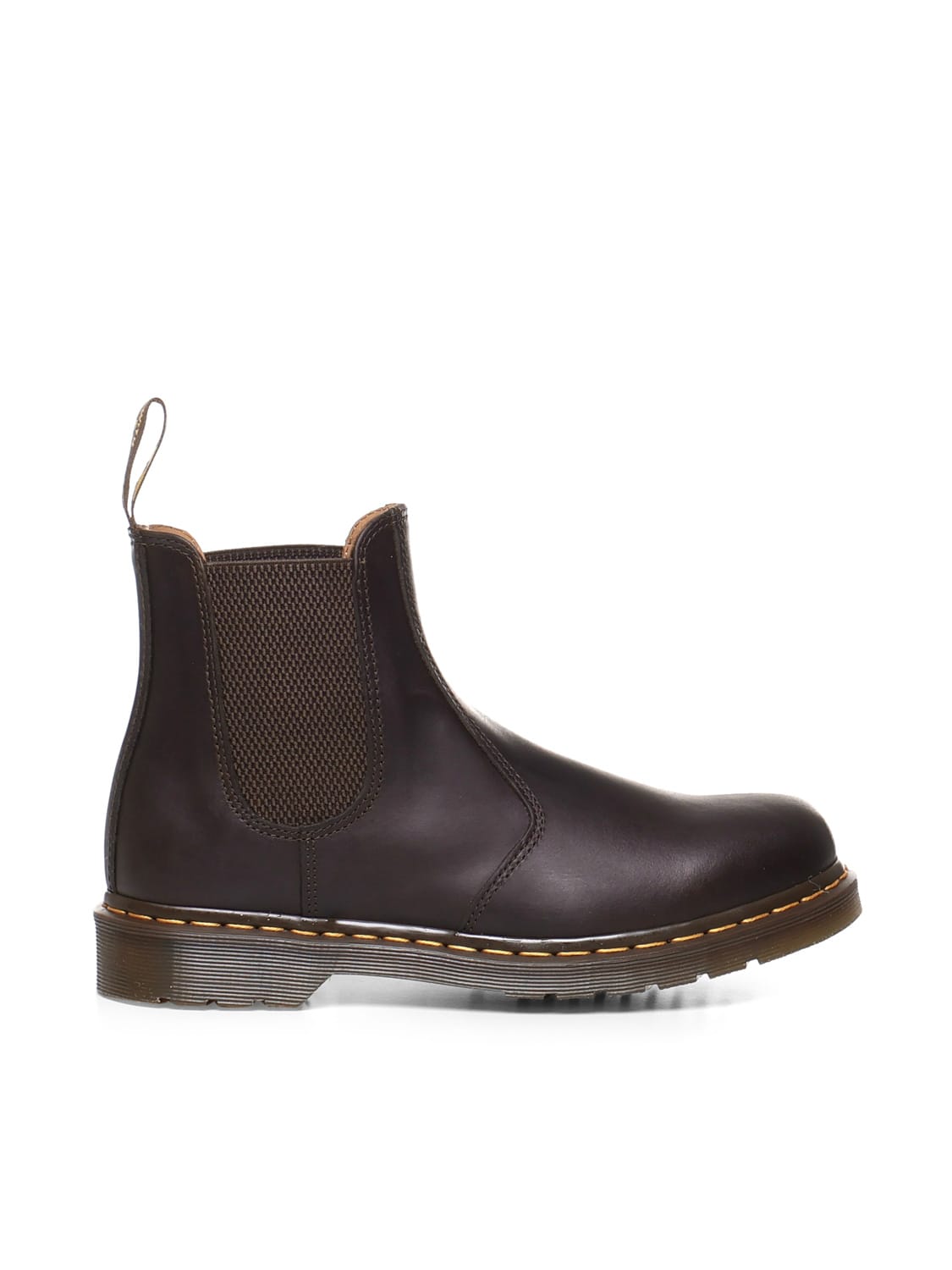 DR. MARTENS' 2976 CRAZY HORSE LEATHER CHELSEA BOOTS
