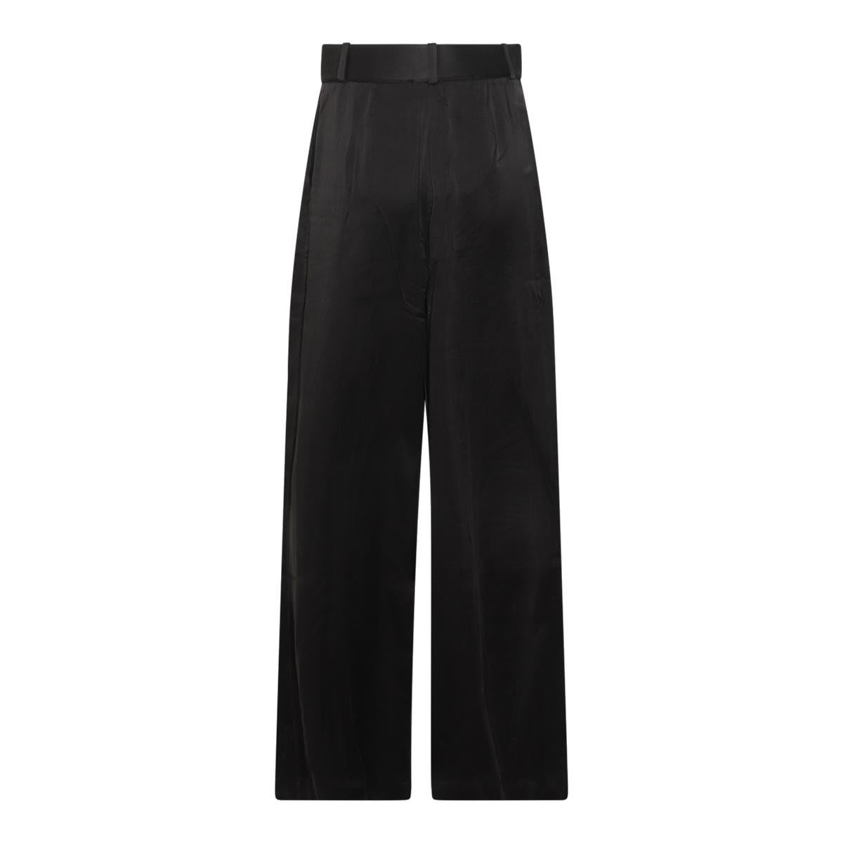 Shop Zimmermann Pleated Tuck Pants In Black