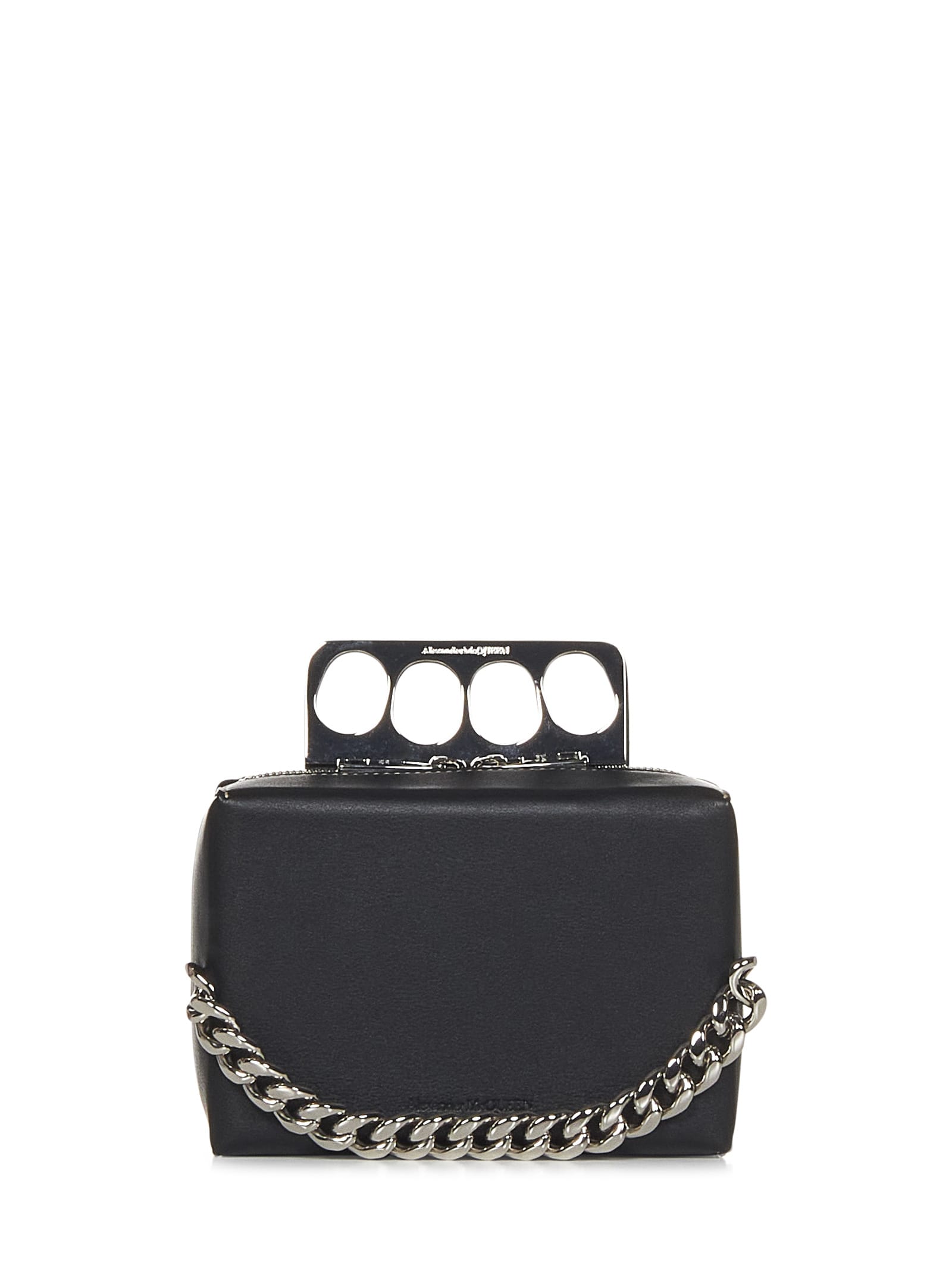 ALEXANDER MCQUEEN MINI GRIP SHOULDER BAG