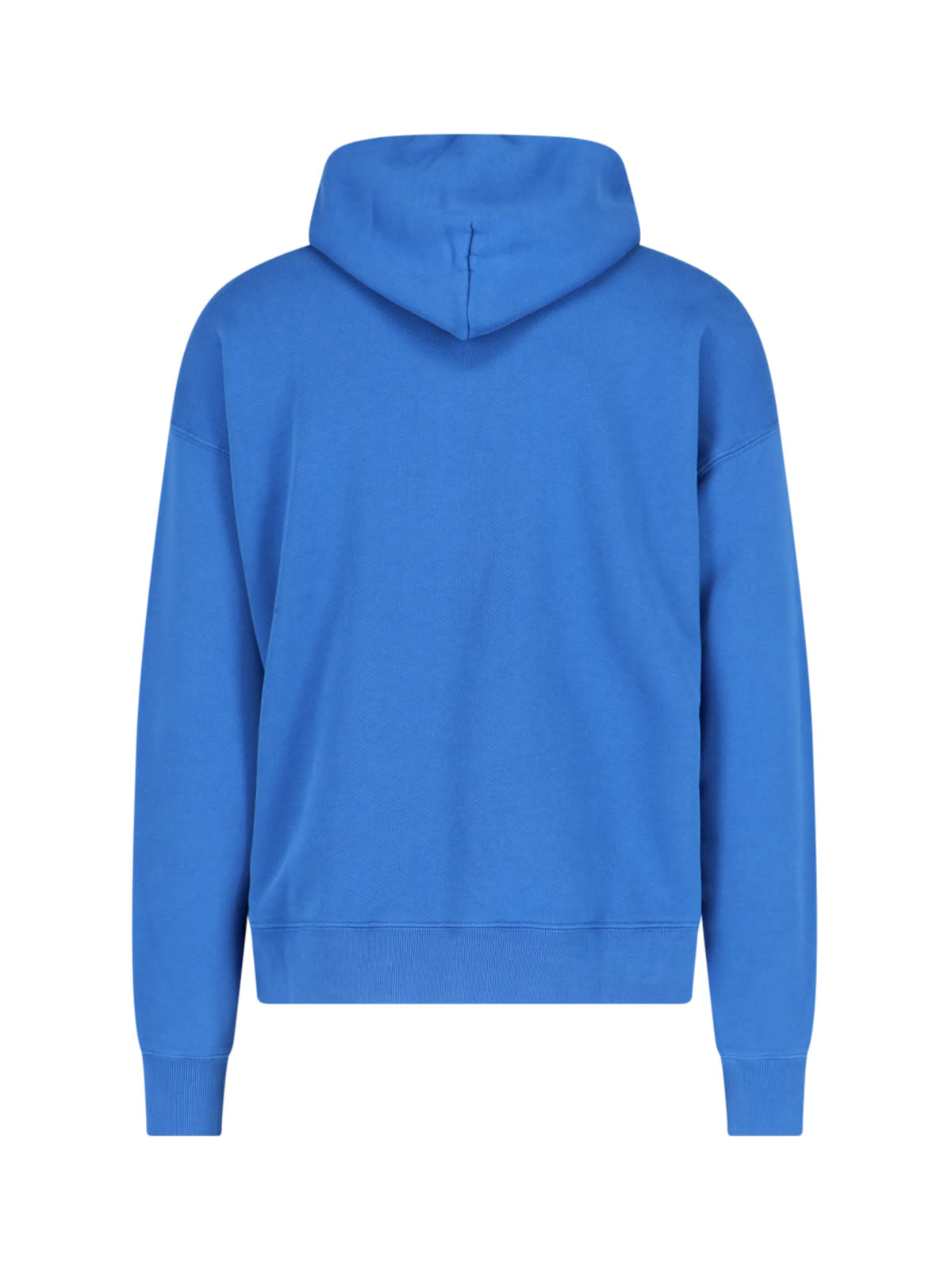 Shop Off-white Skate Logo Hoodie In True Blue - White