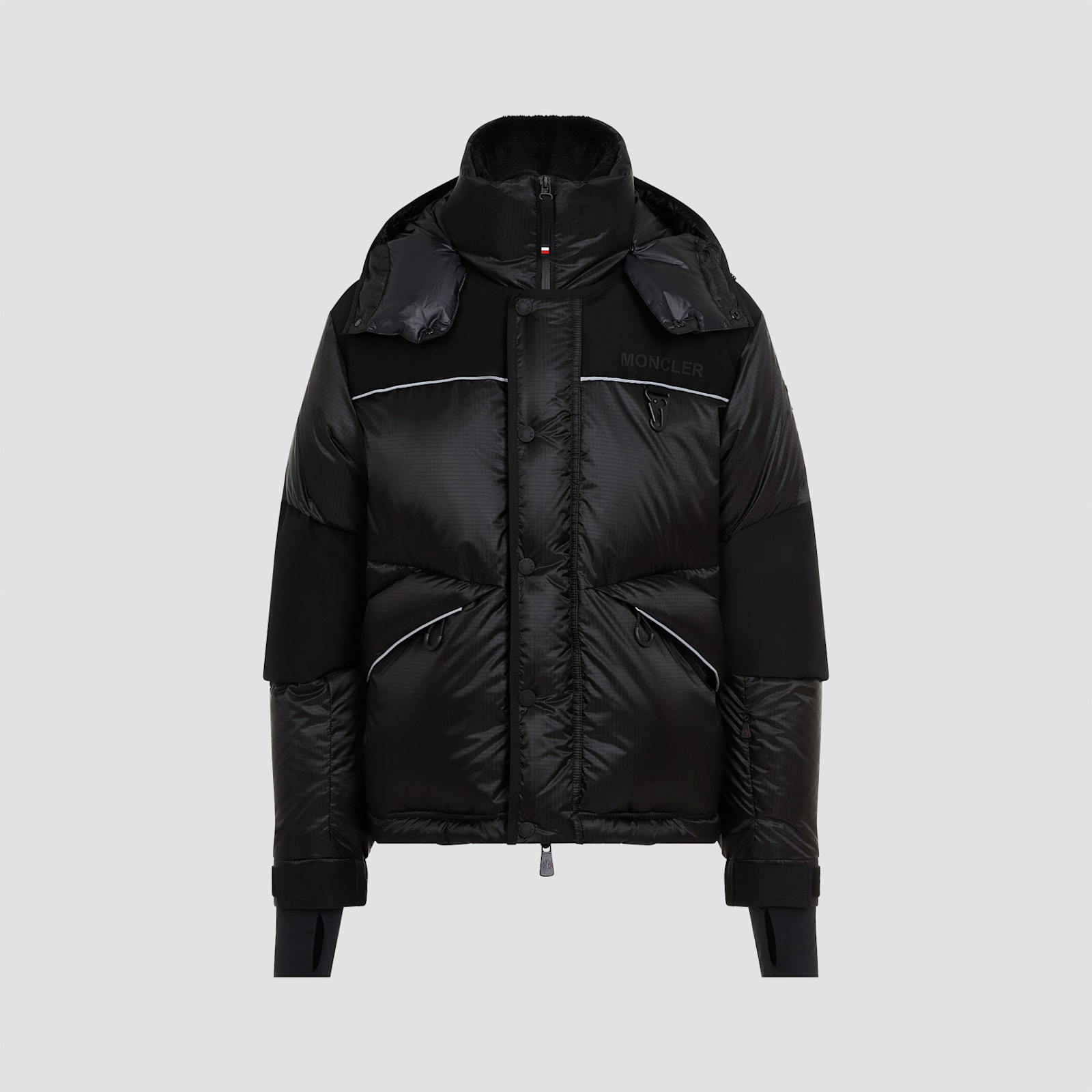 Shop Moncler Albiez Jacket In Black