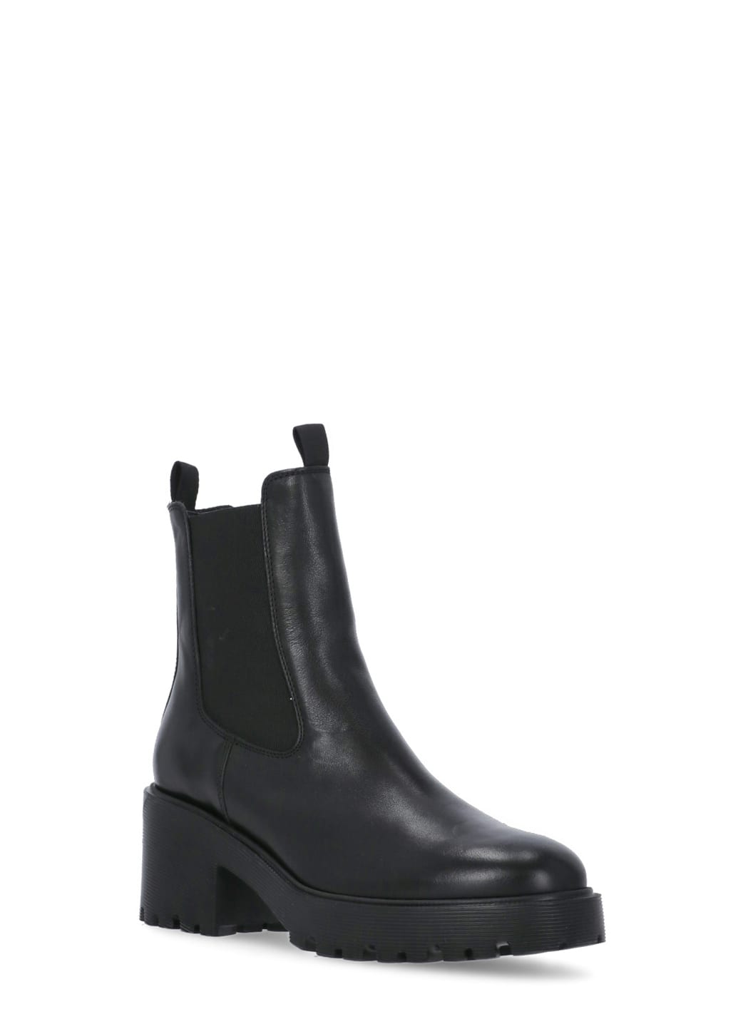 Shop Hogan H649 Chelsea Boots In Black