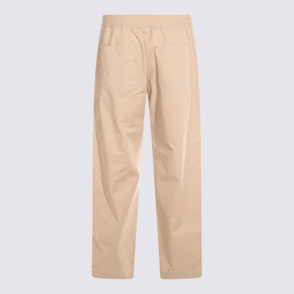 Maison Kitsuné Relaxed Fit Trousers Elastic Waistband