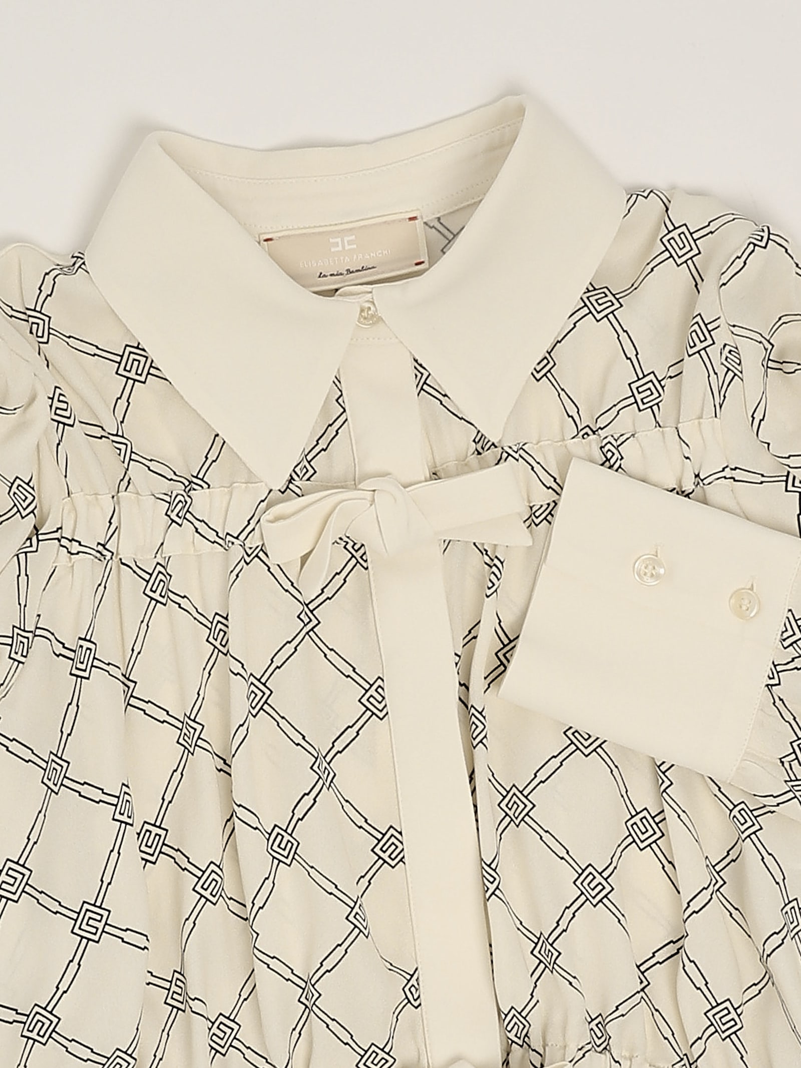 Elisabetta Franchi Shirt Shirt In Neutral