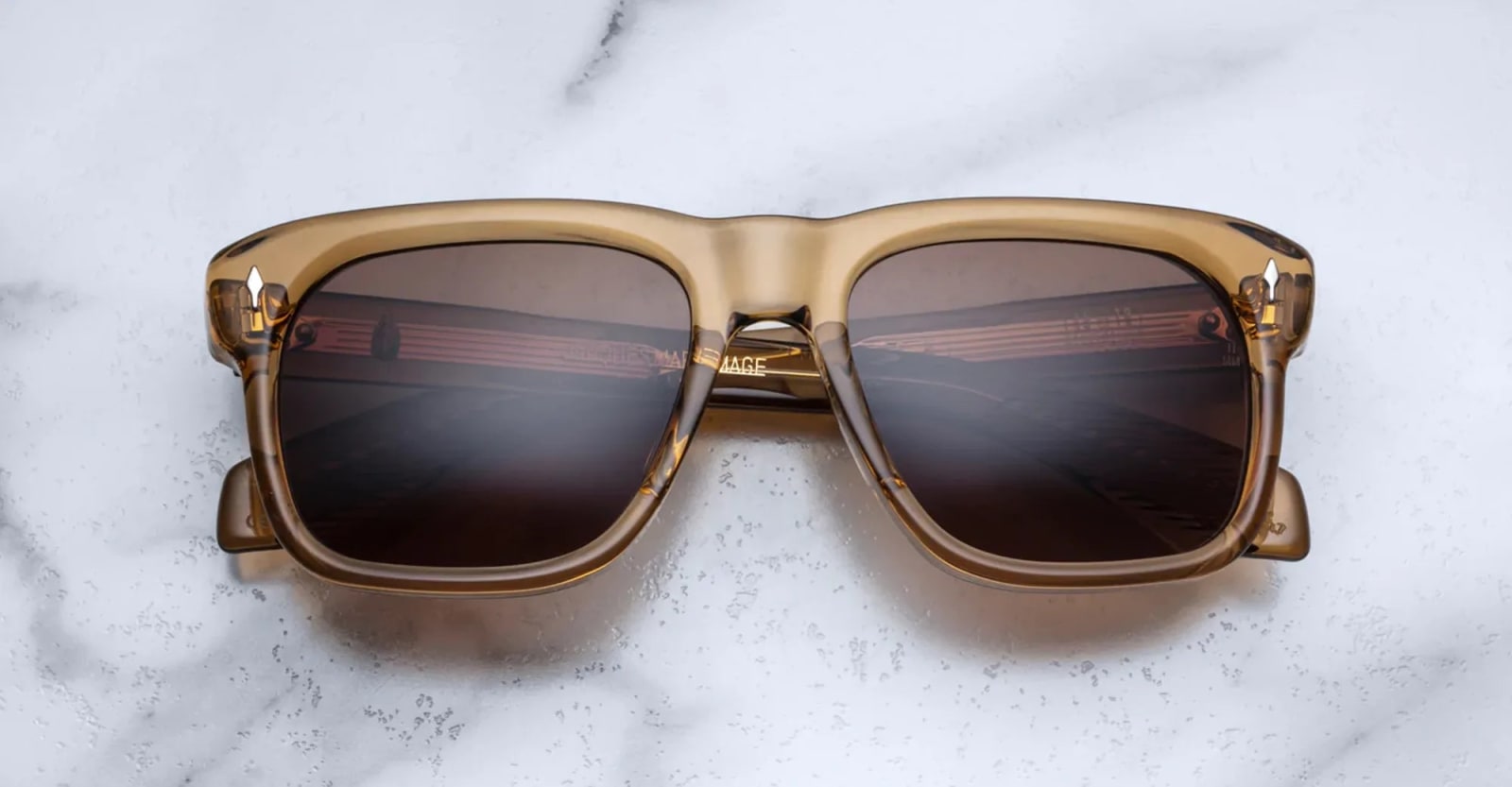 Jacques Marie Mage Yves - Ocre Sunglasses