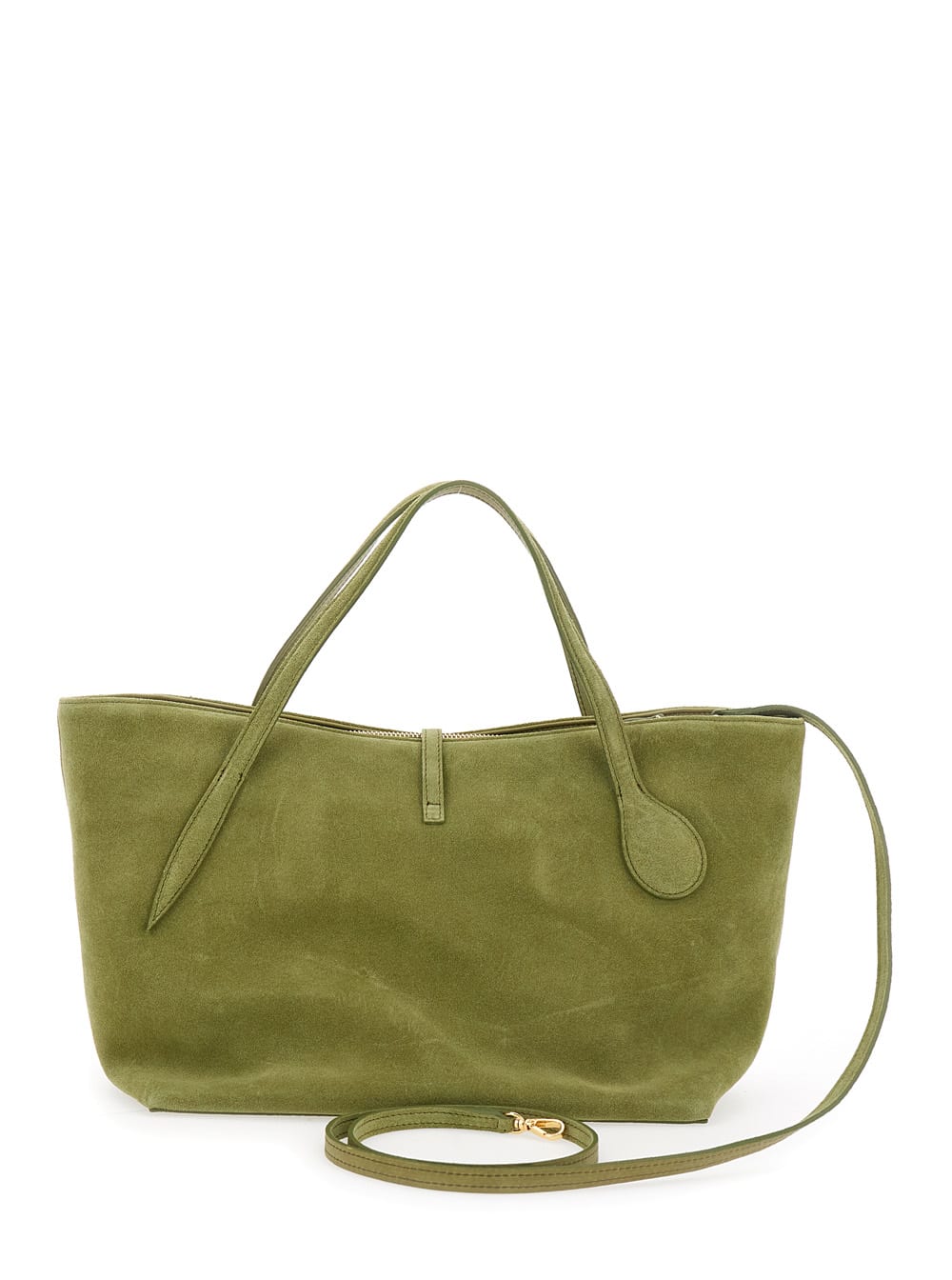 Little Liffner Petite Penne Tote Gold Hardware In Sand