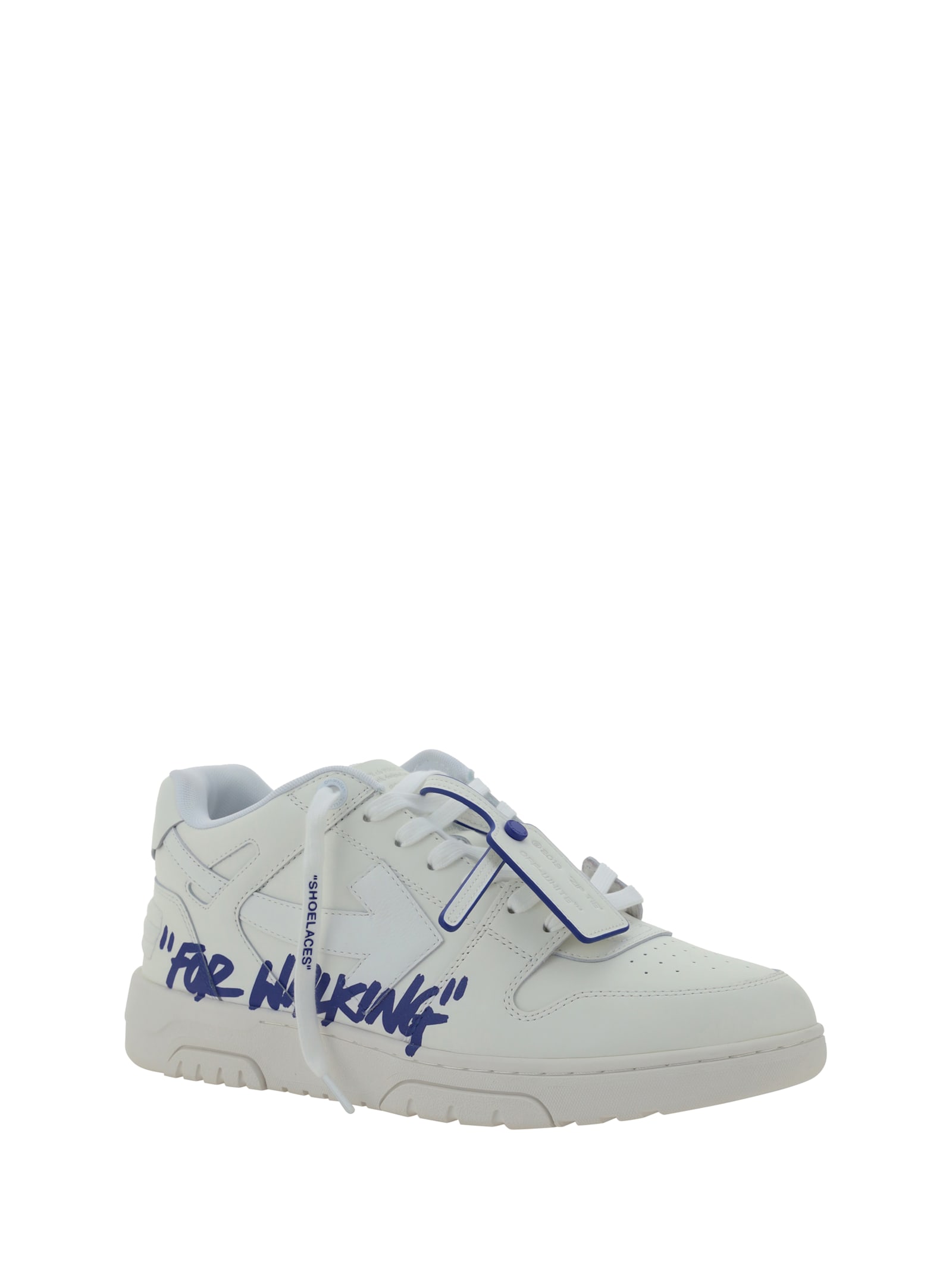 Shop Off-white Out Of Office For Walking Sneakers In Clear Blue