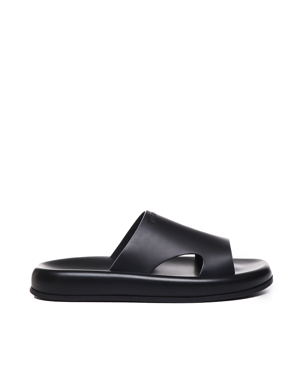 Shop Ferragamo Sandals With Cut-out Detail In Black