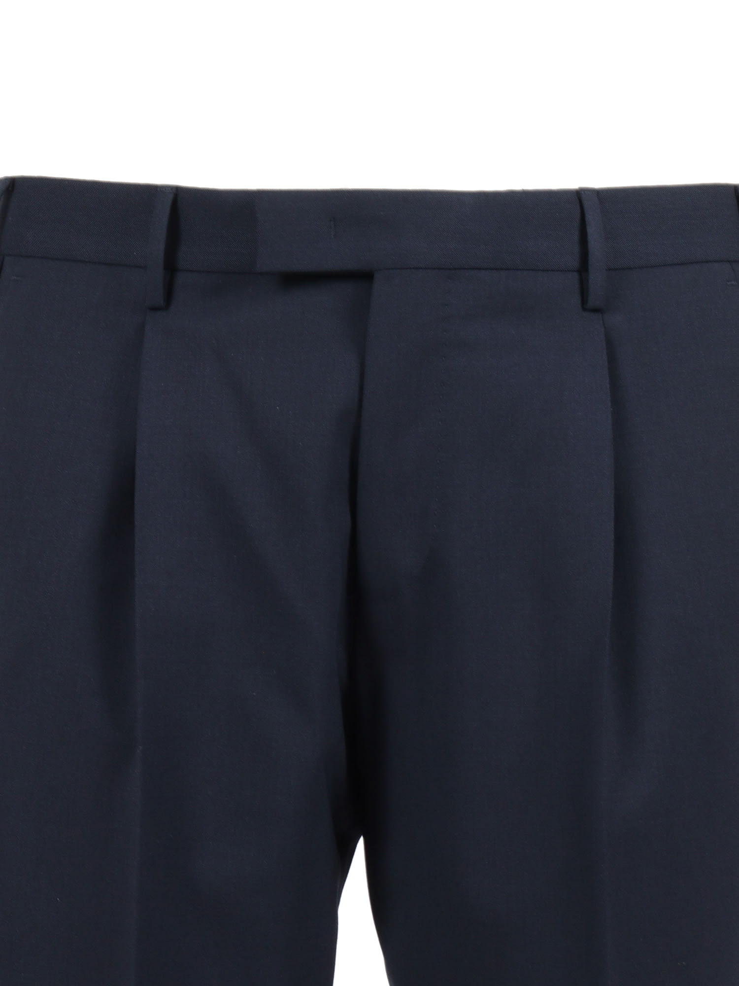 Pt Torino Belt Loop Casual Pants In Blue