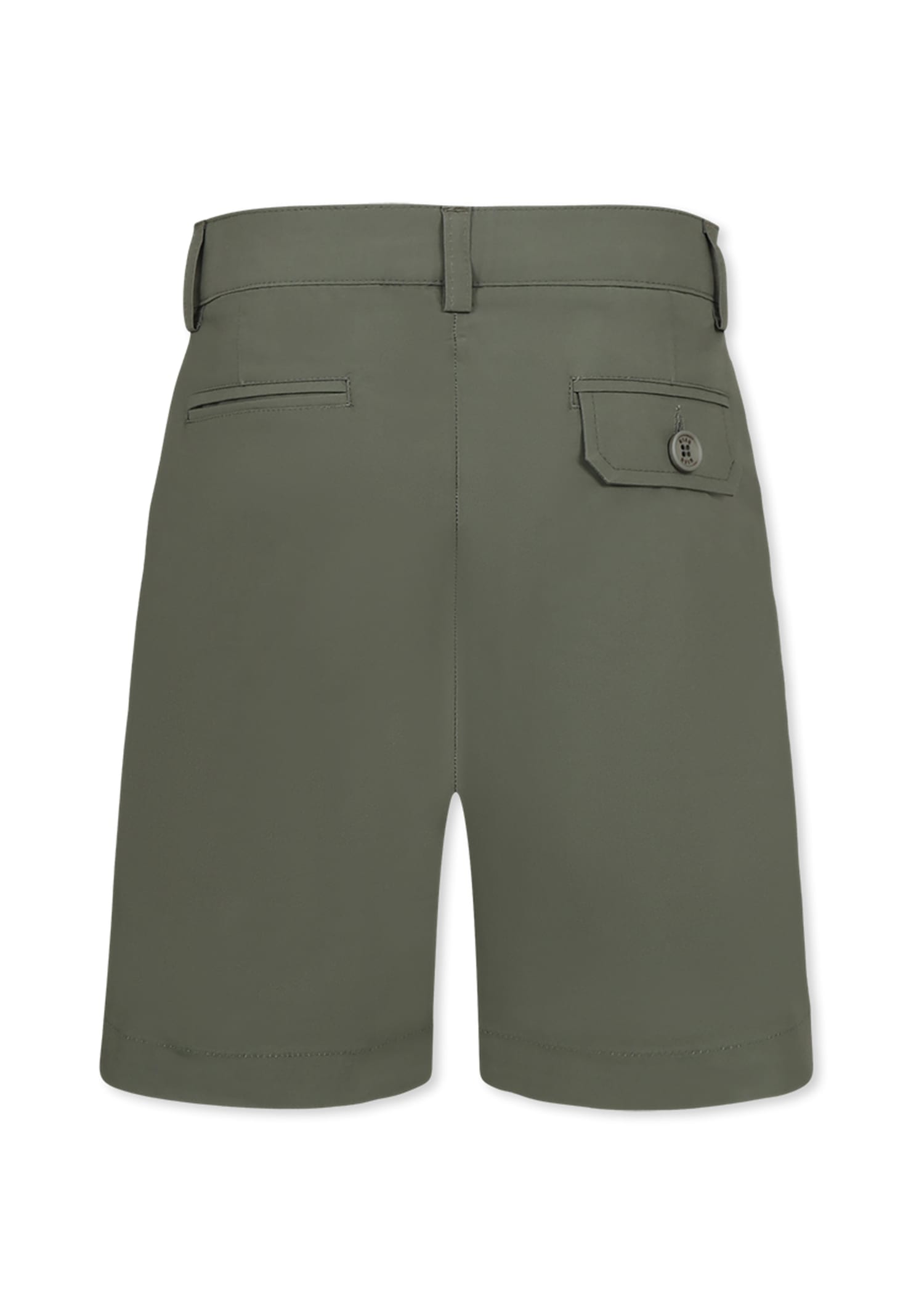 Shop Msgm Green Shorts For Boy