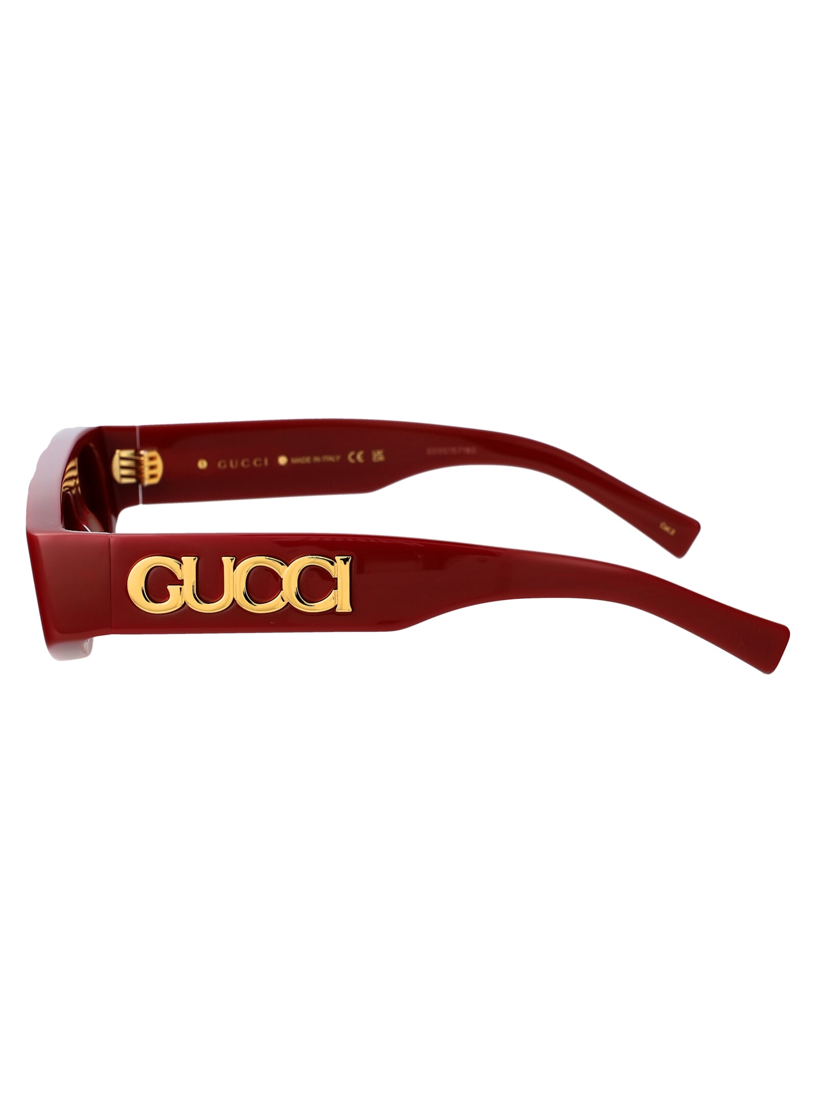 Shop Gucci Gg1771s Sunglasses In Bordeaux