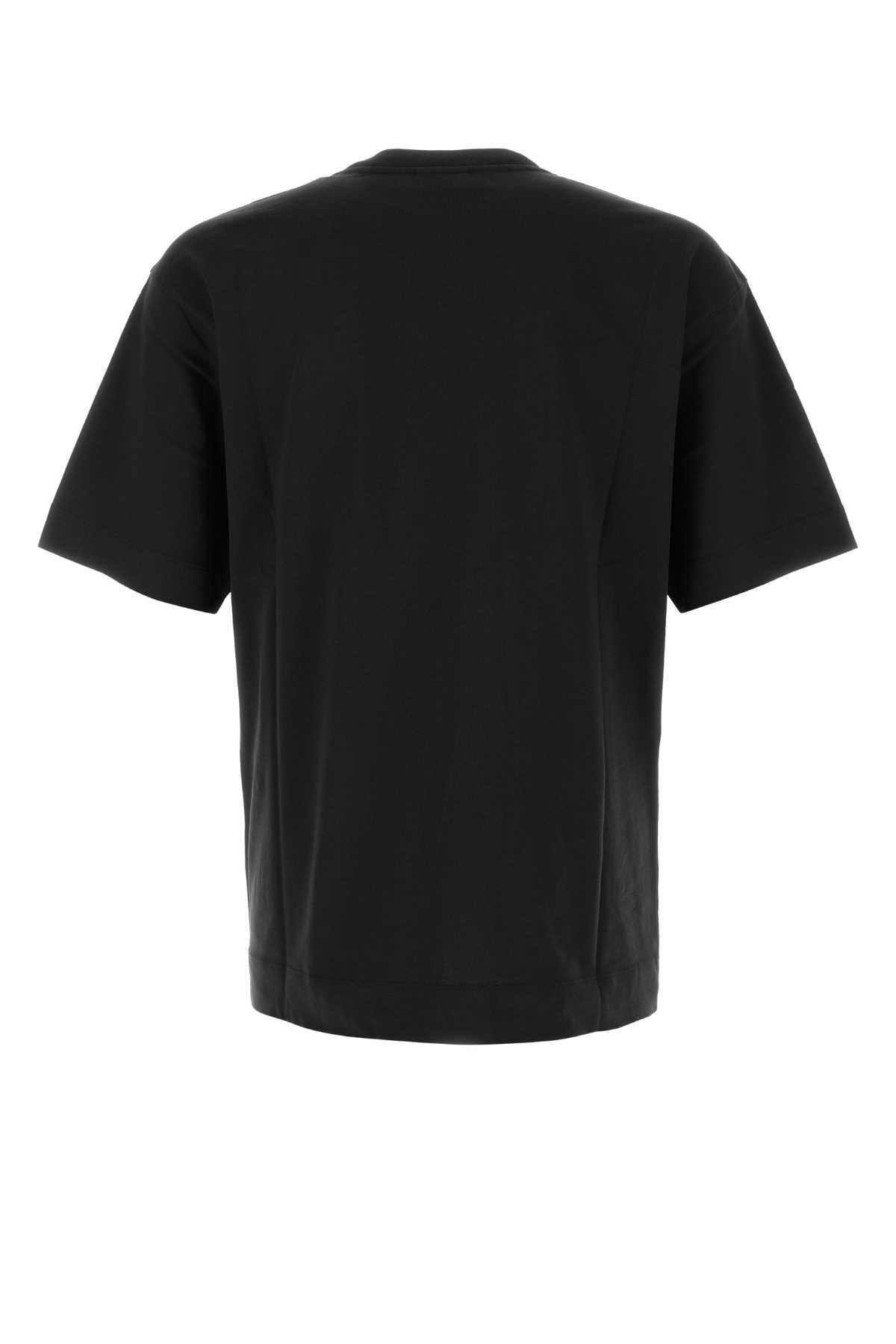 Black Cotton Heli T-shirt