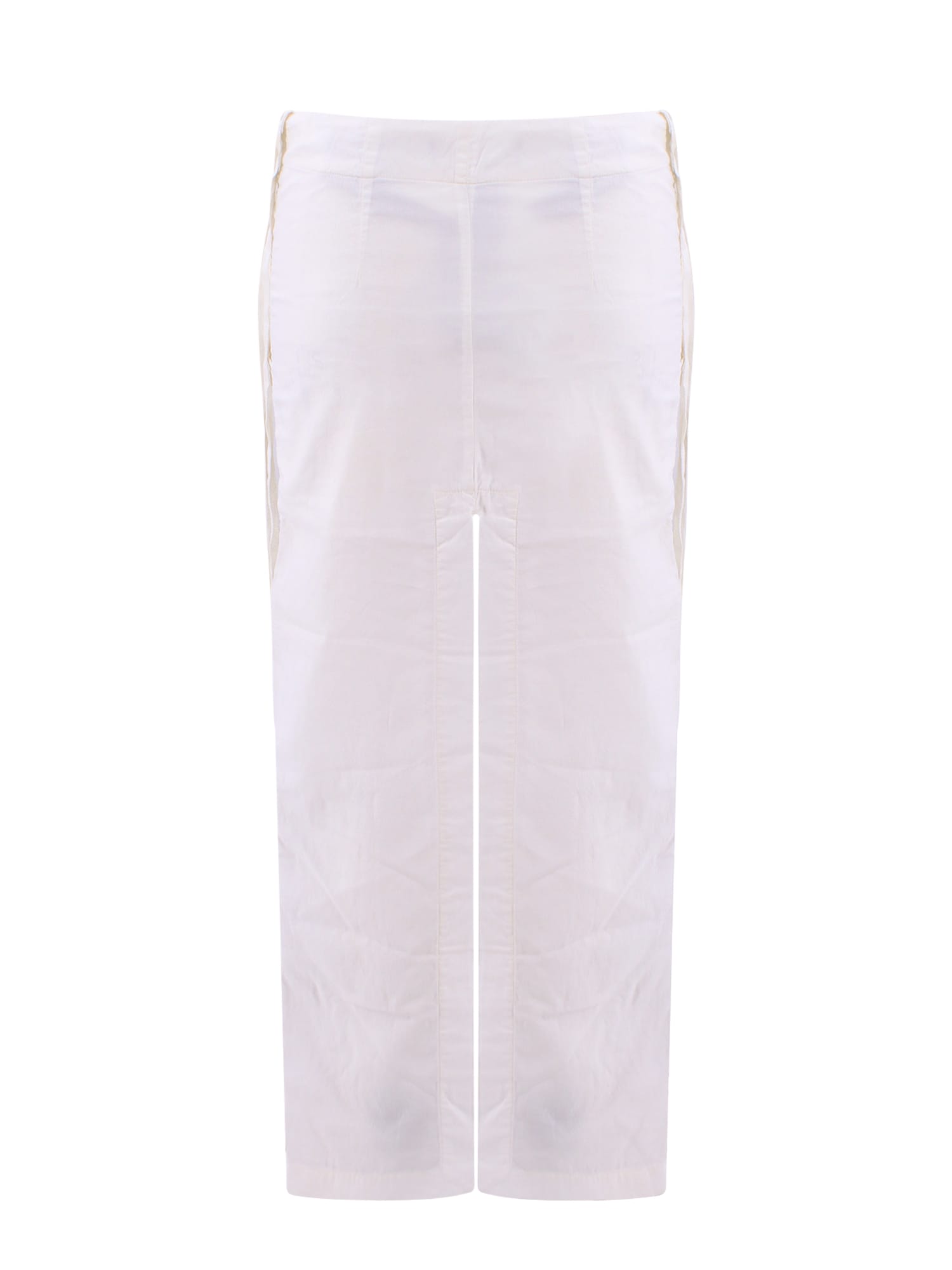 Shop Ann Demeulemeester Skirt In White