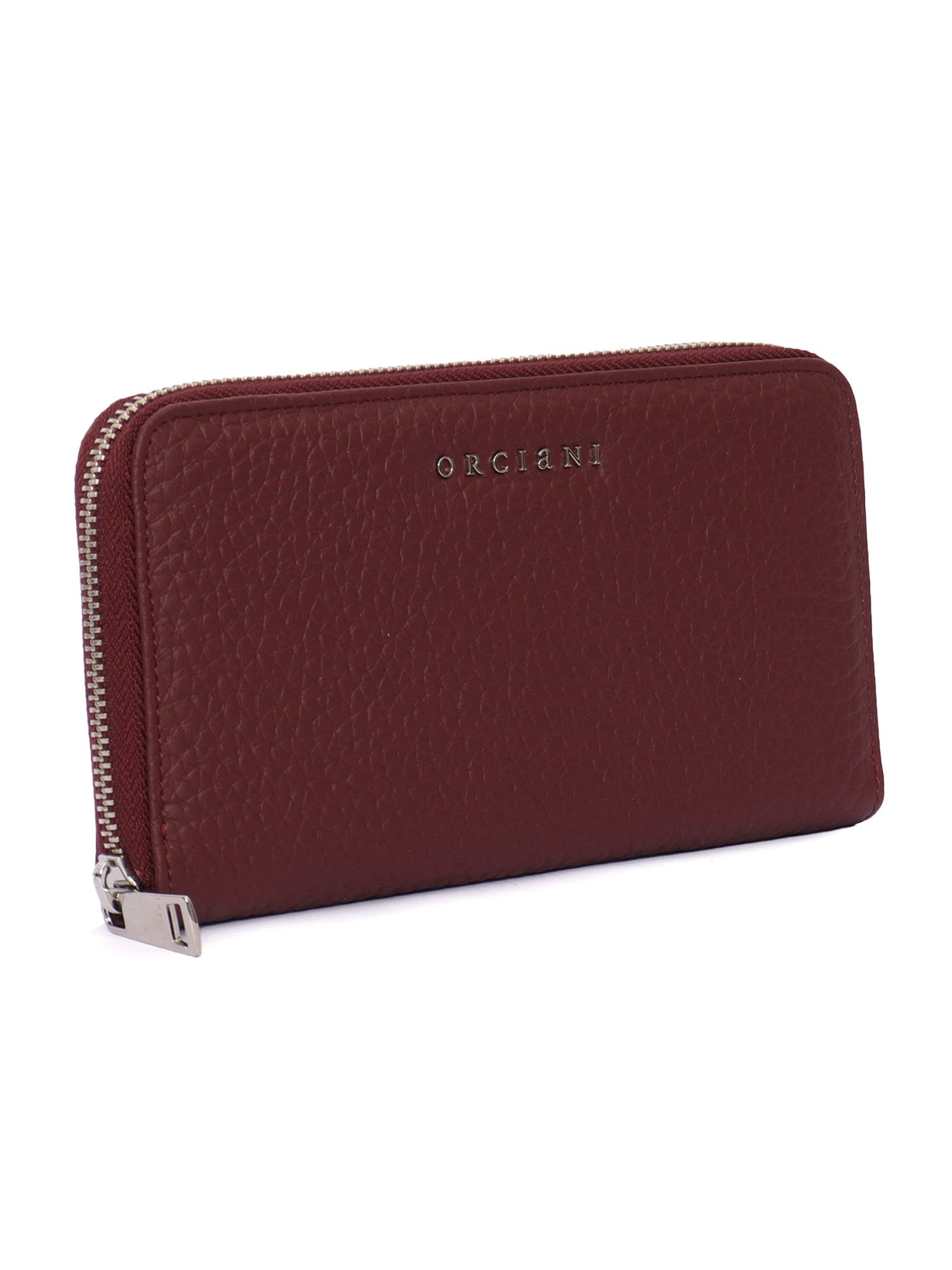 Orciani Coin Purse In Burgundy