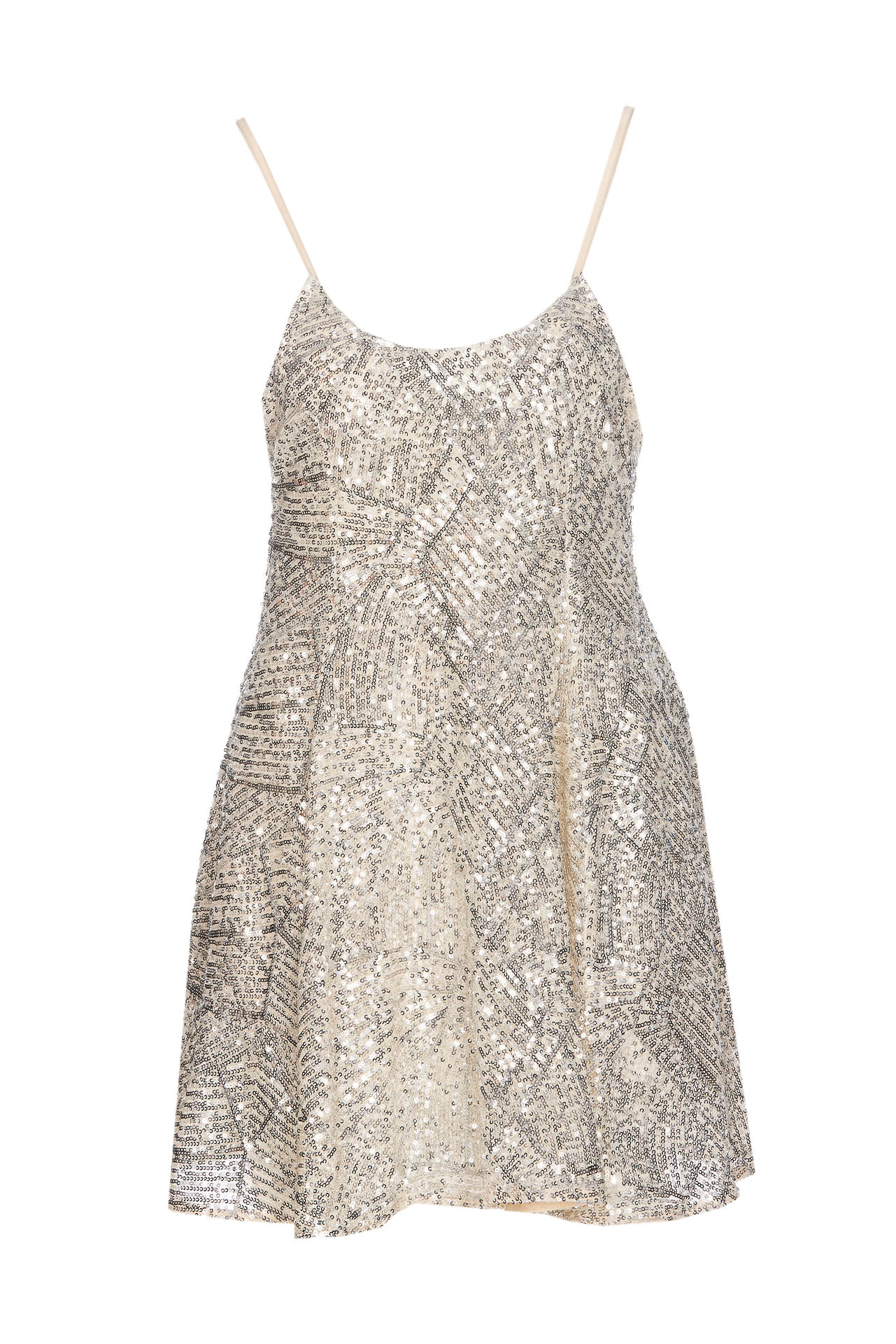 Shop Aniye By Tracy Dress In Silver
