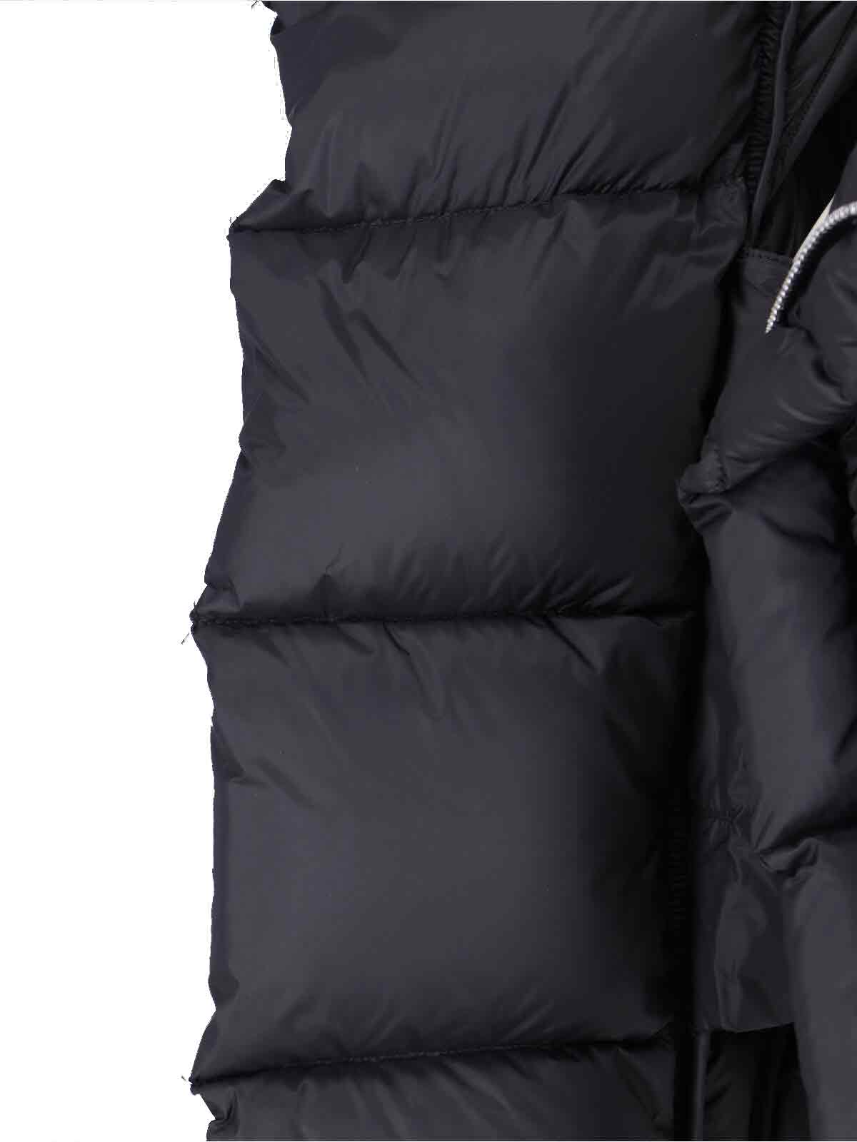 Rick Owens Naska Down Jacket In Black