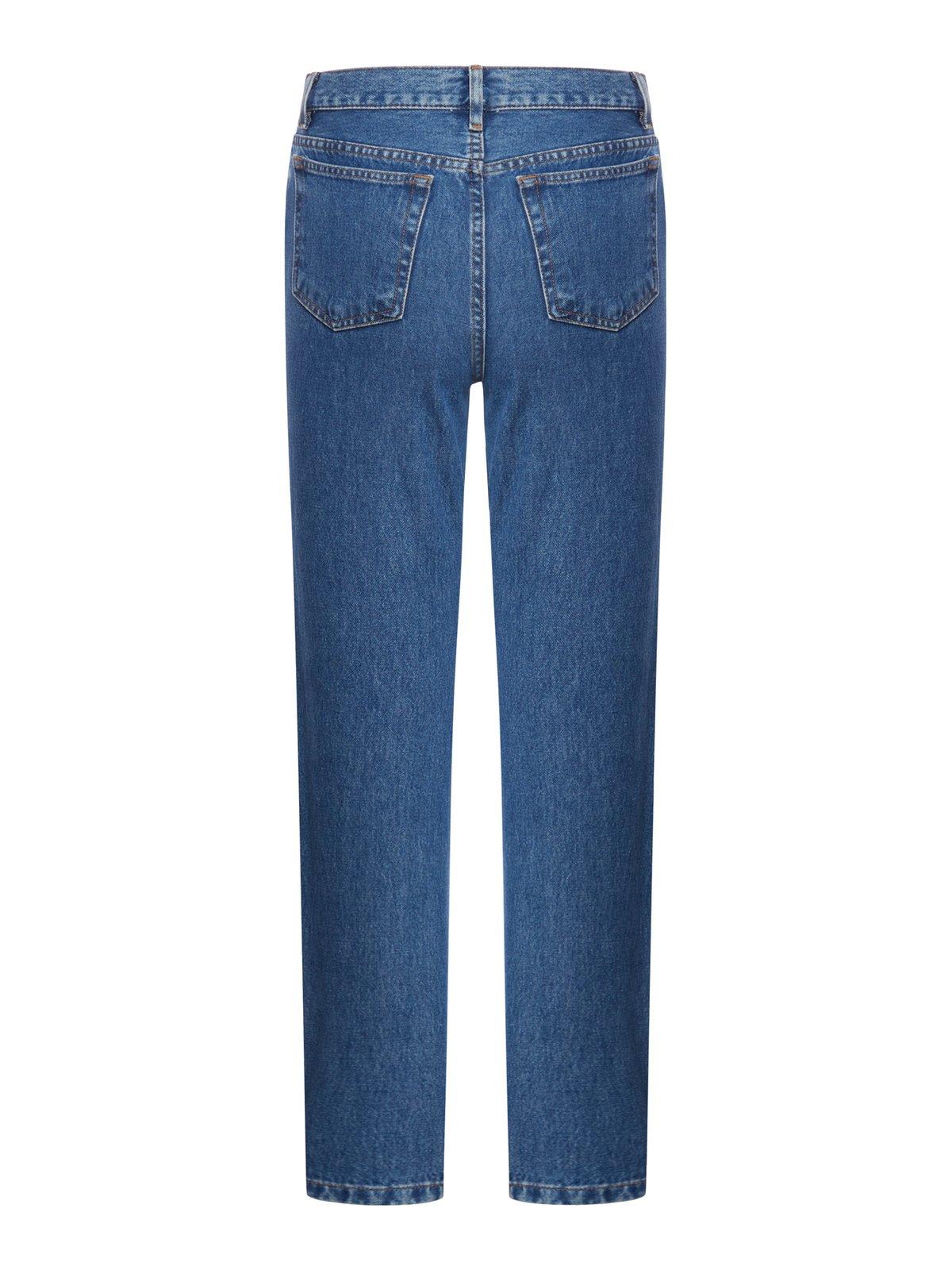 Shop Apc Martin Straight-leg Jeans In Blue