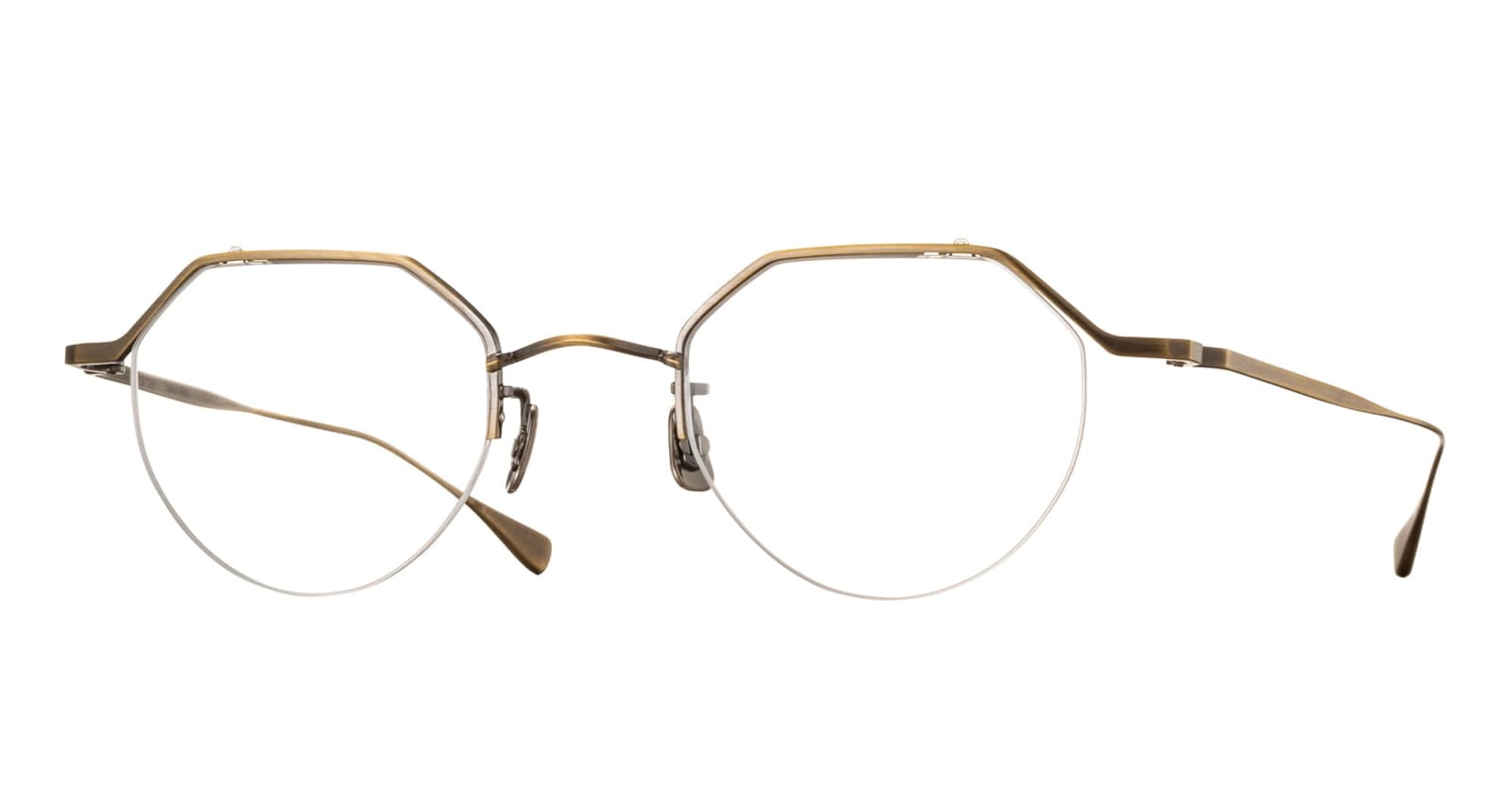 Eyevan 7285 185 - Antique Gold Rx Glasses