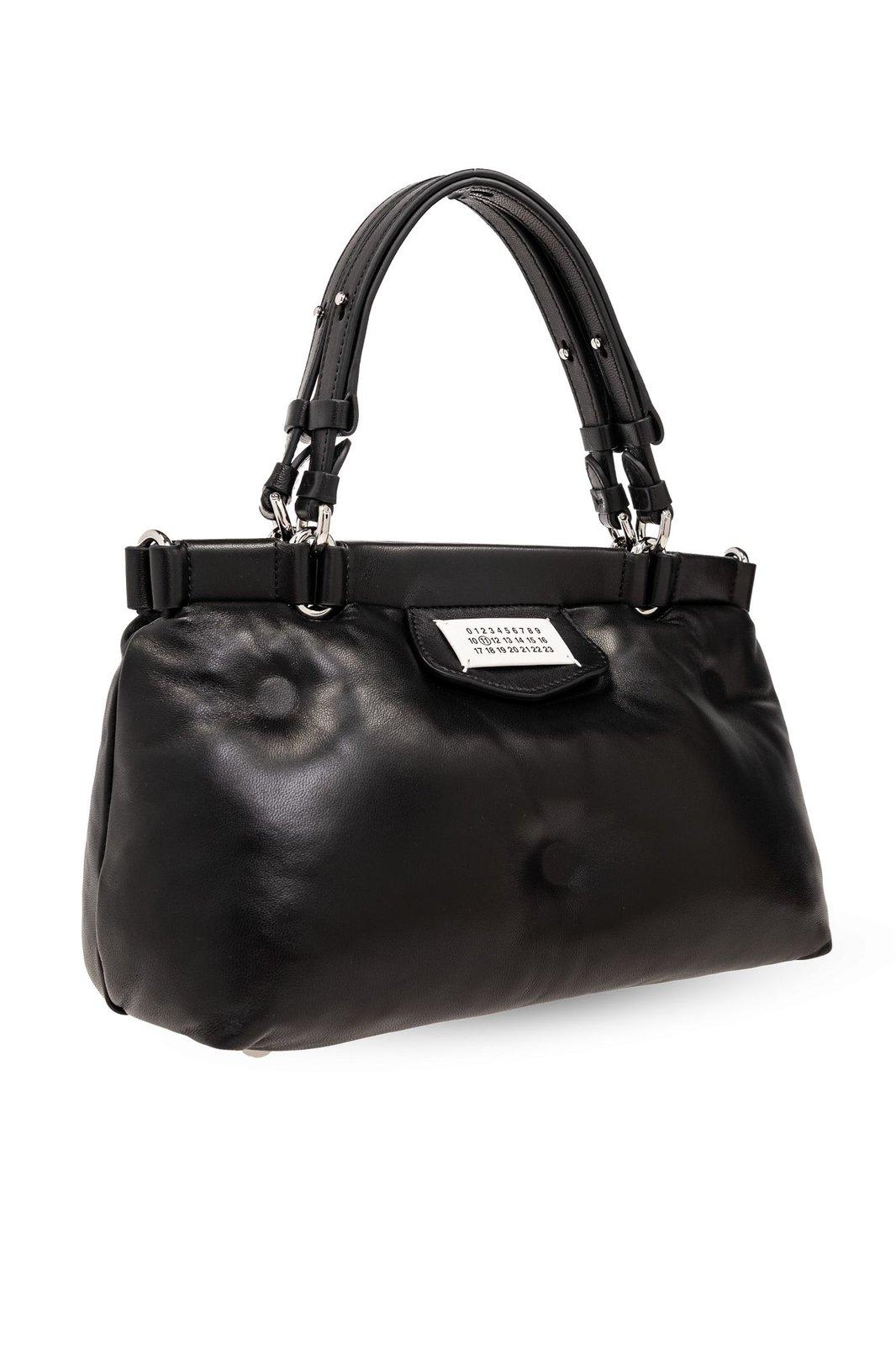 Shop Maison Margiela Glam Slam Small Top Handle Bag In T8013