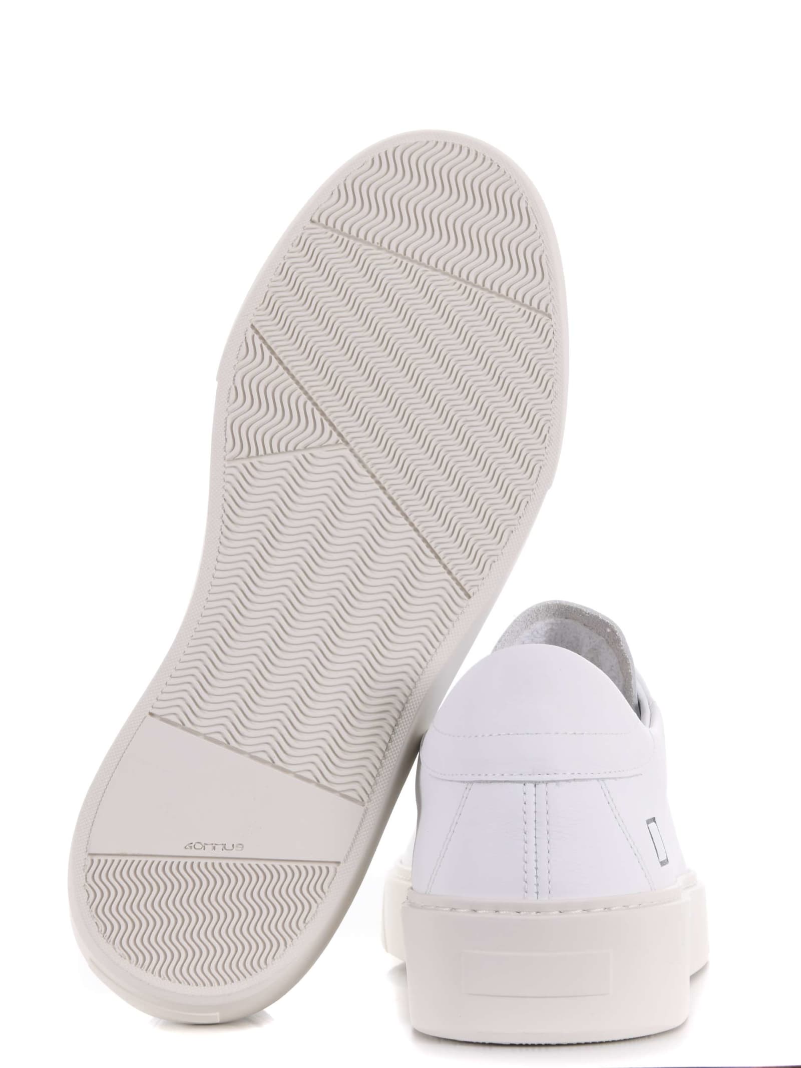 Shop Date D.a.t.e. Mens Sneakers Sonica Calf In Leather In White