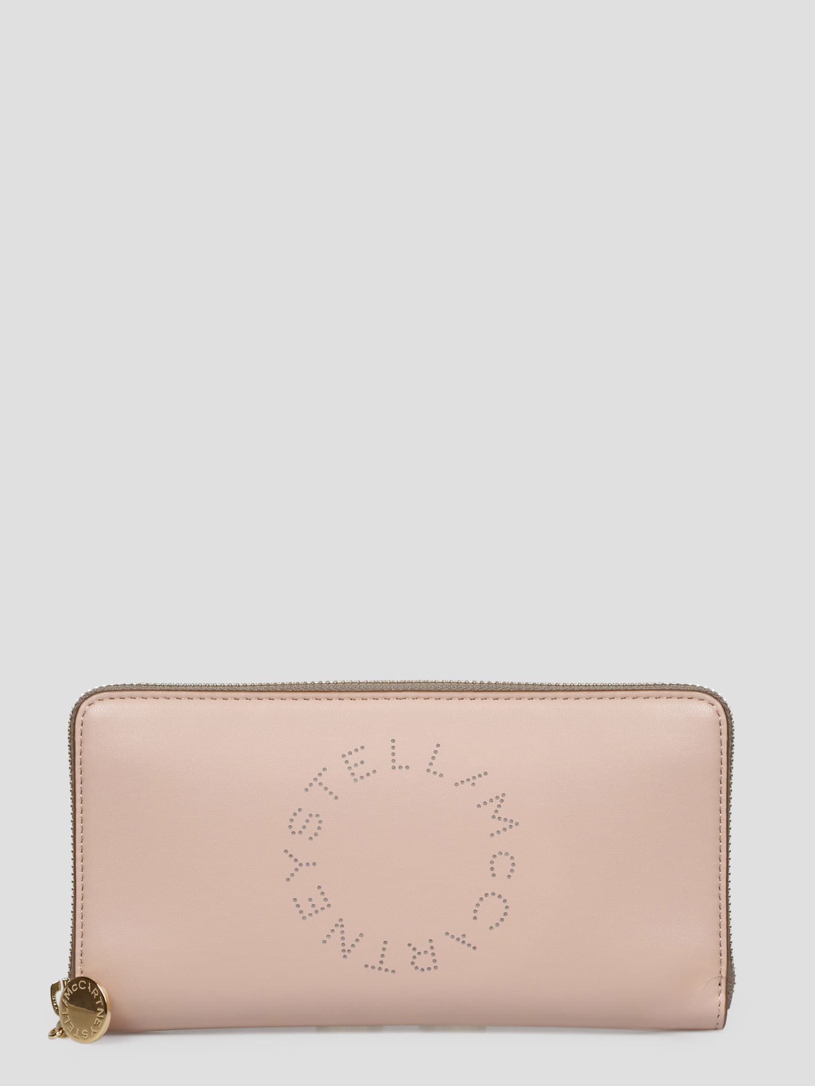 Stella McCartney Bicolor Zip Around Wallet