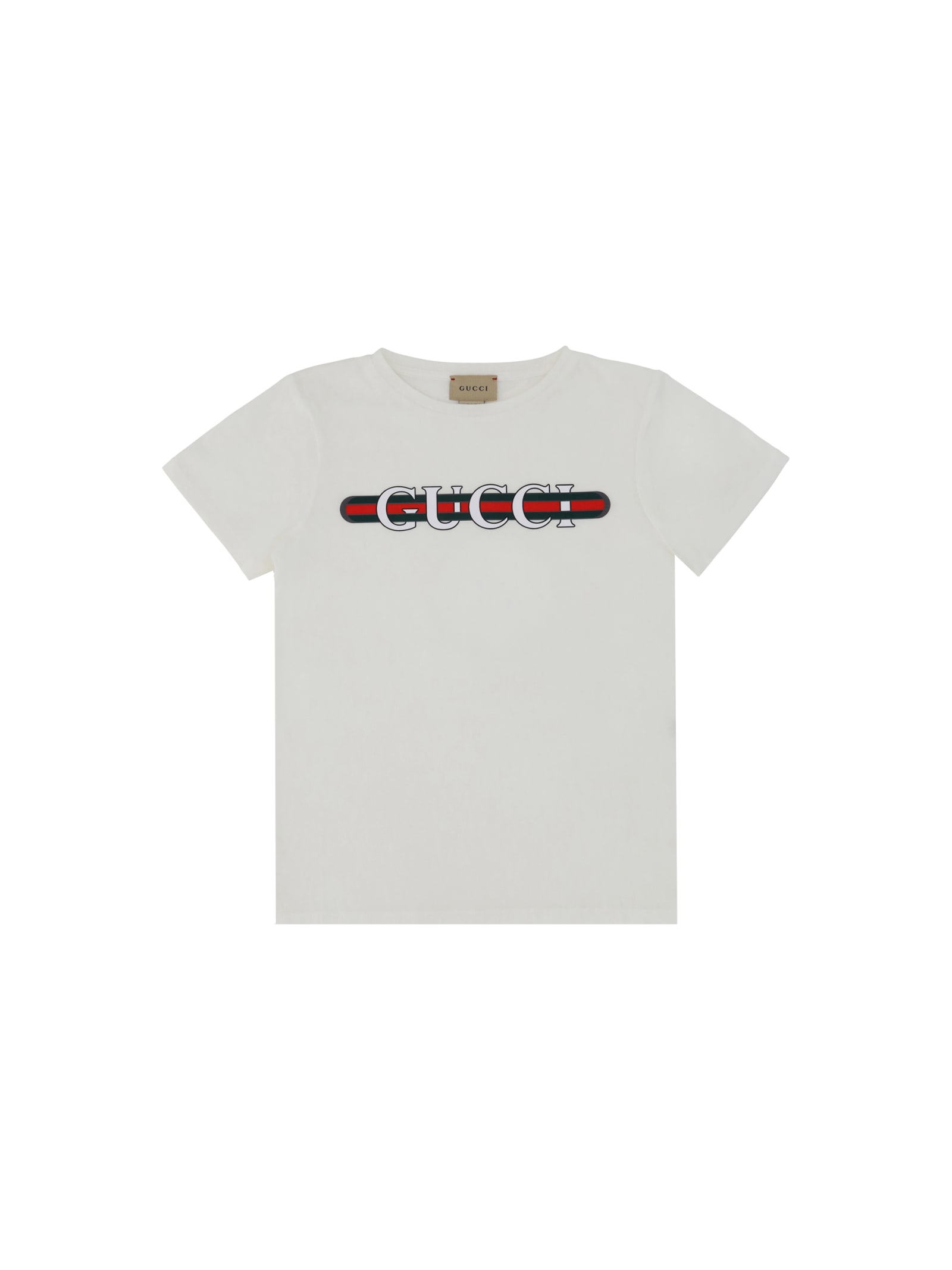 Shop Gucci Tshirt For Boy In White