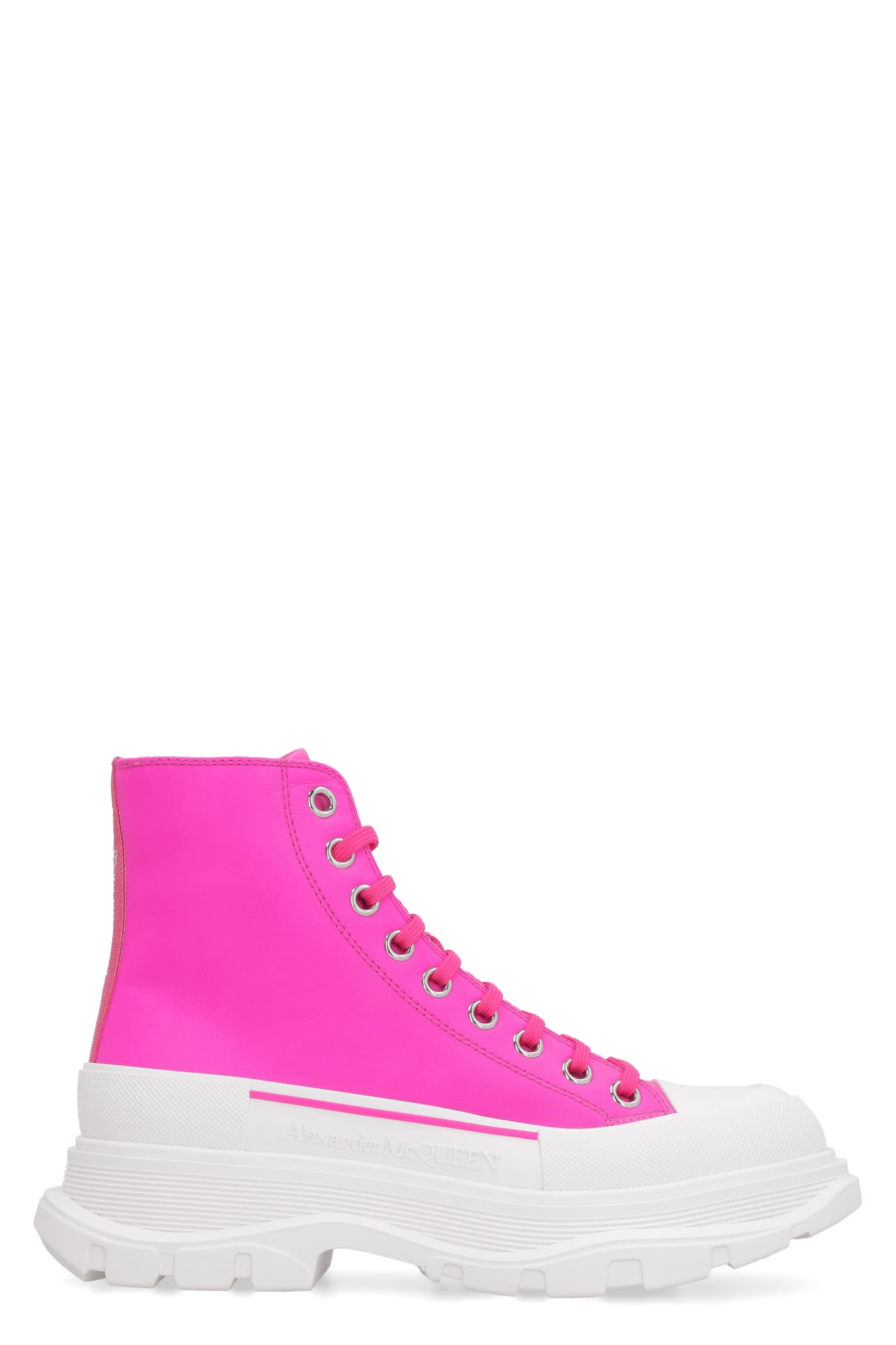 Alexander Mcqueen Tread Slick Chunky Sneakers In Rosa | ModeSens