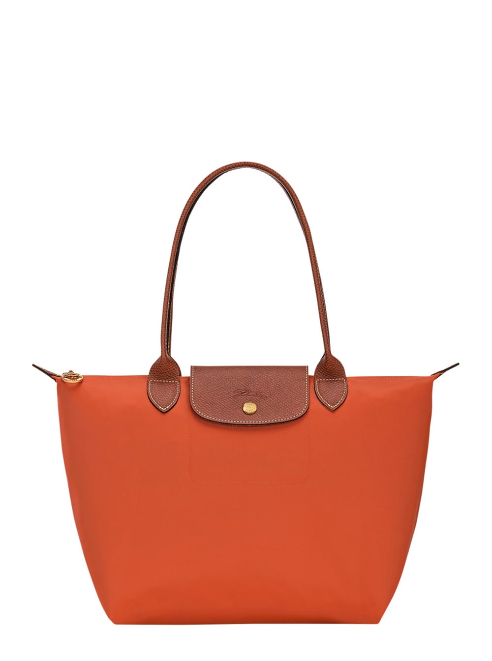 le Pilage Original Red Medium Tote Bag With Two Top Handles And Embossed Logo On The Front In Canvas Woman