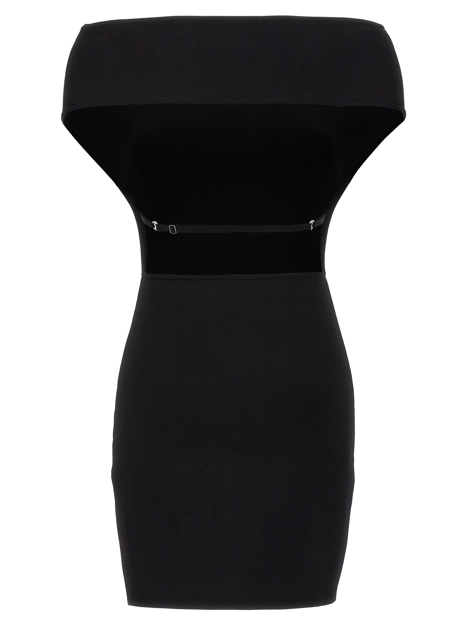 Shop Jacquemus La Robe Cubista Dress In Black