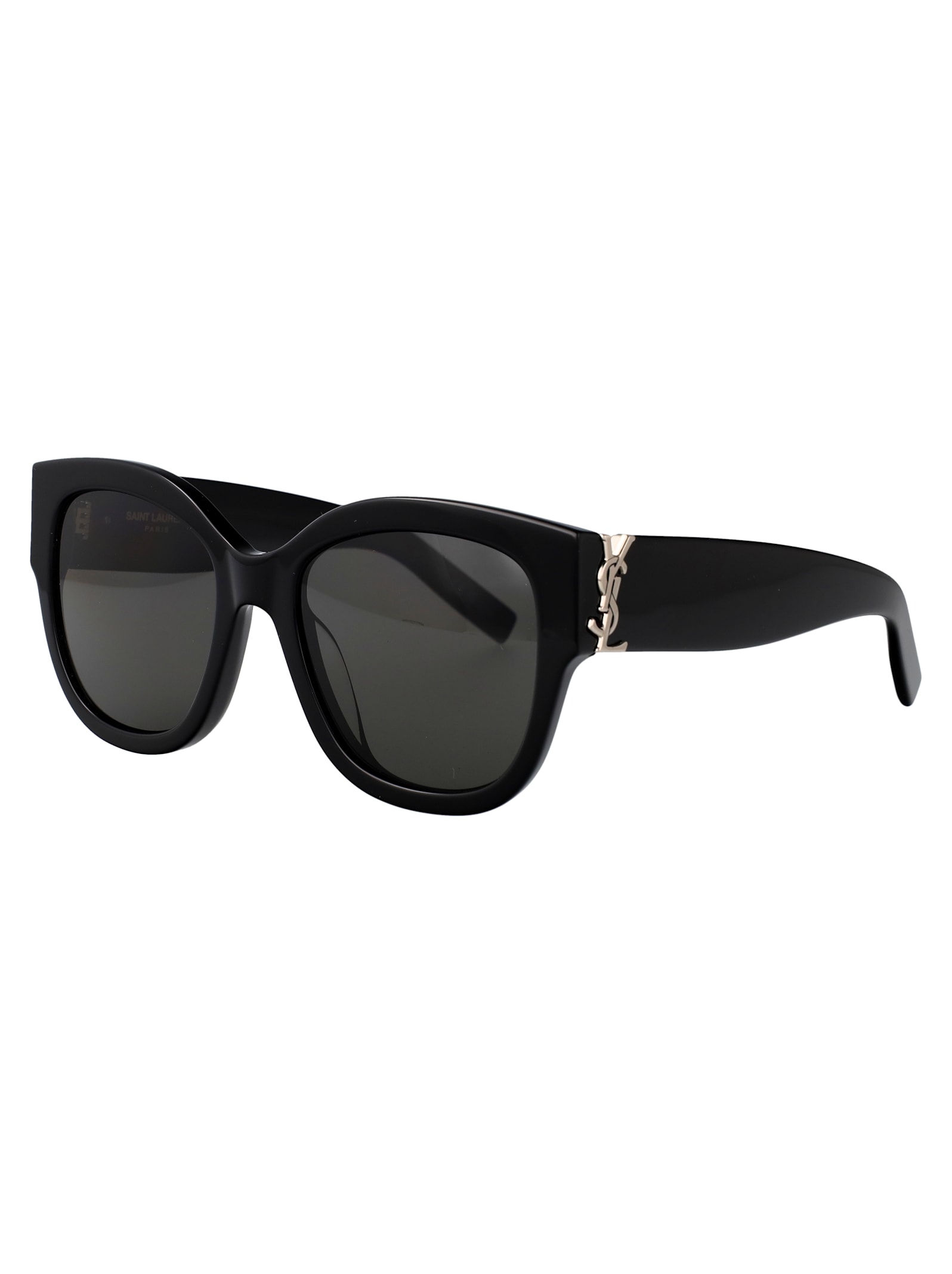 Saint Laurent Sl M95/f Sunglasses In Black