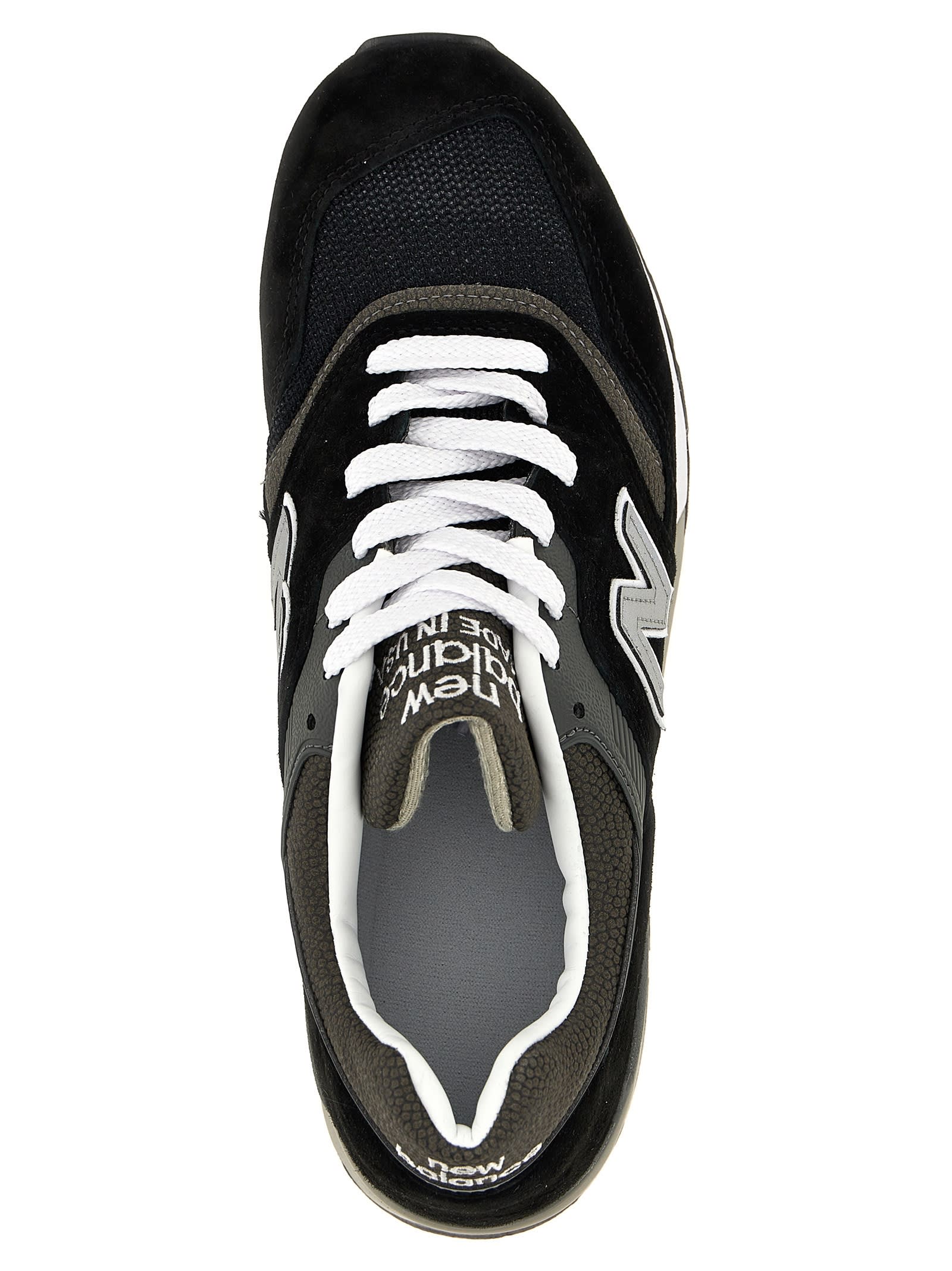 New Balance 'mesh And Suede Sneakers' In Black